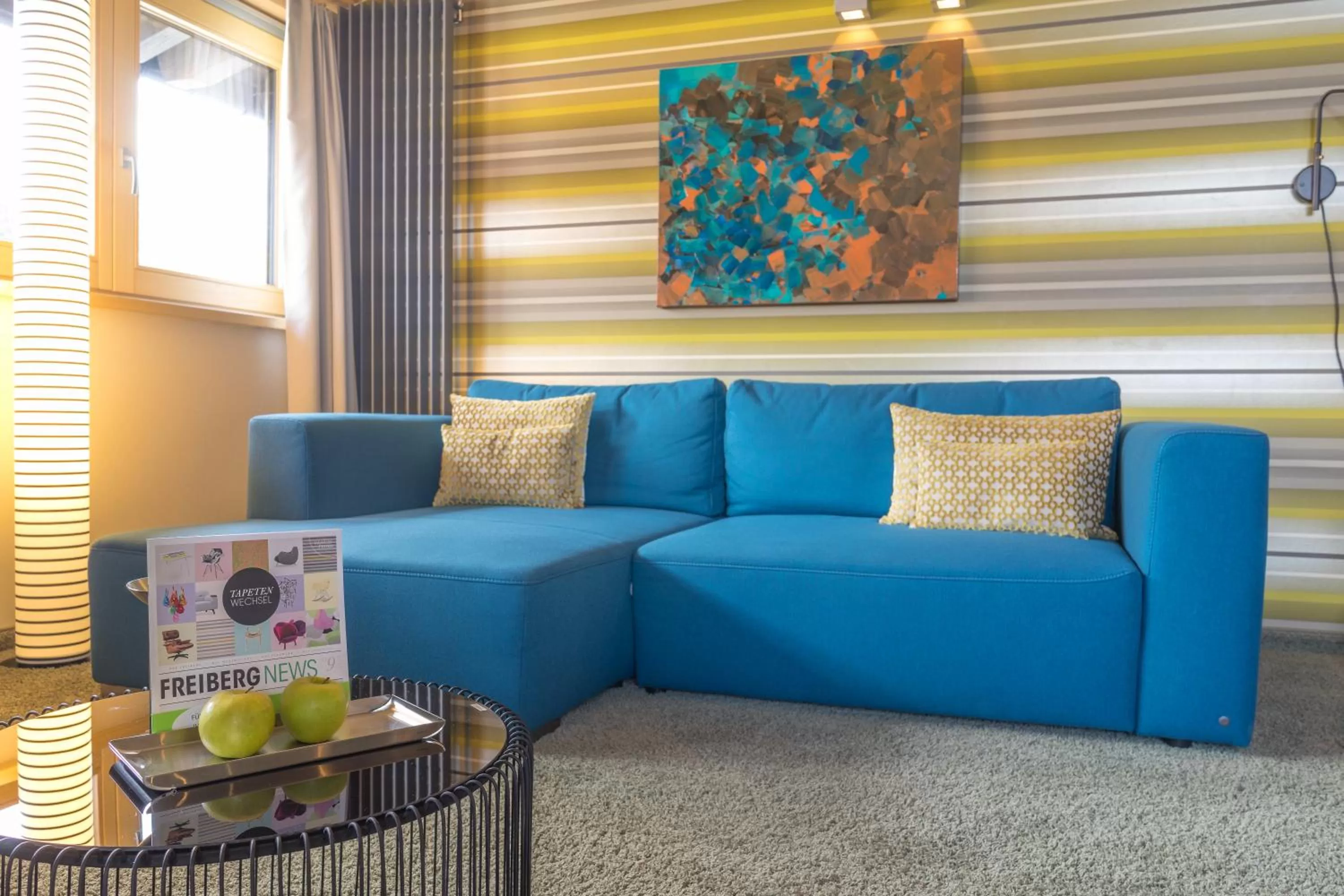 Living room in Das Freiberg Romantikhotel