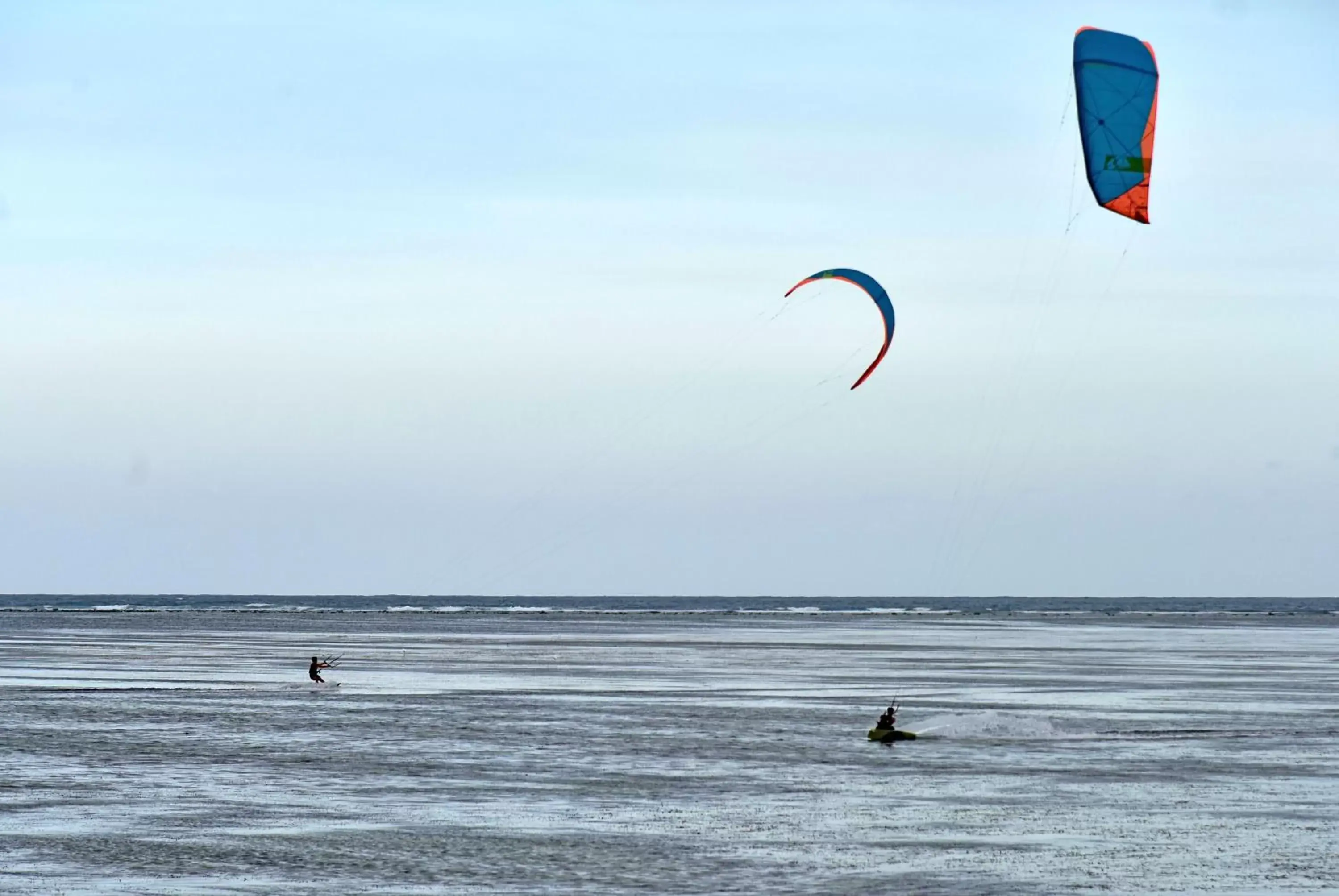 Beach, Windsurfing in Prama Sanur Beach Bali