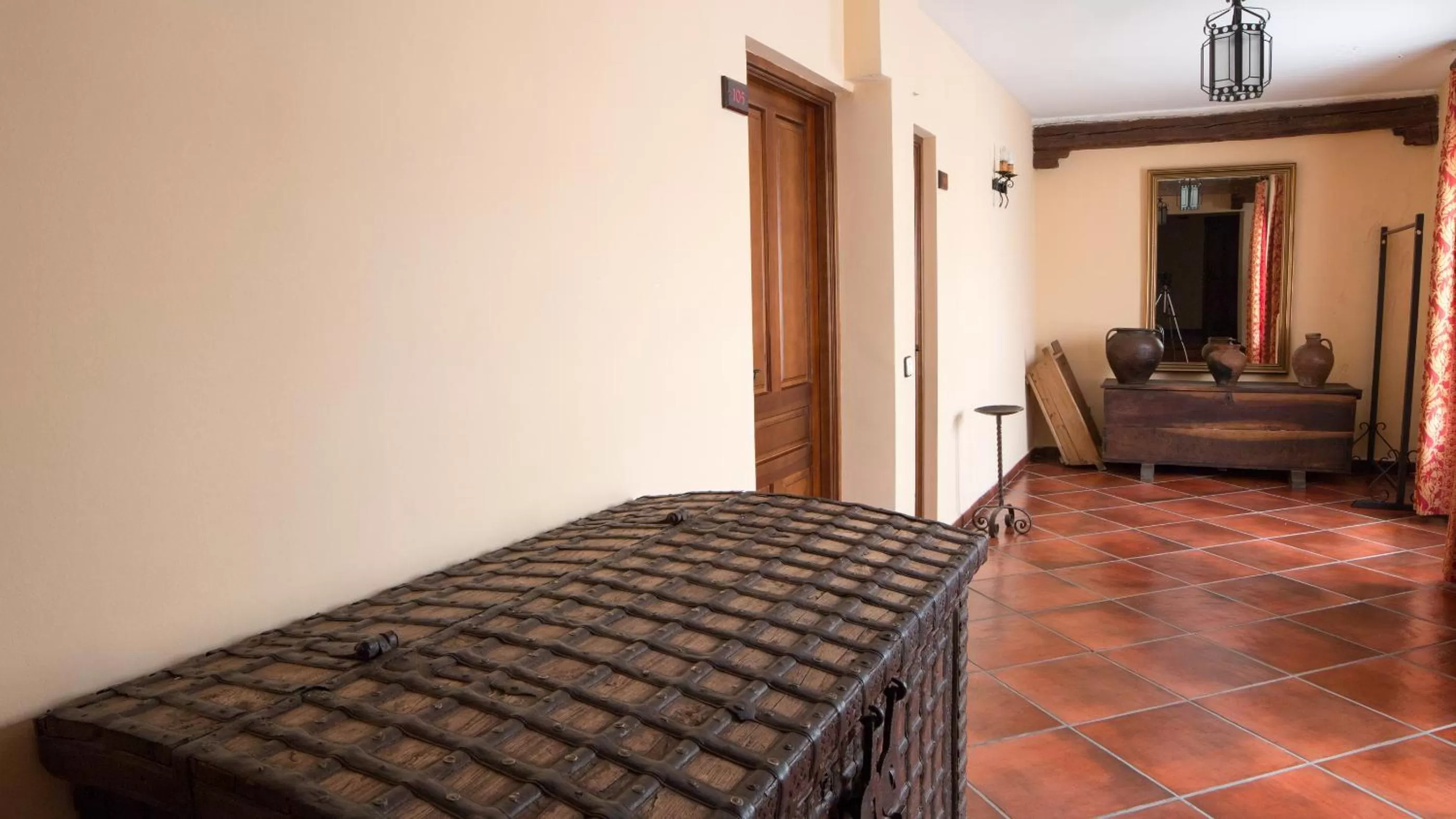 Lobby or reception, Bed in Hotel Las Cancelas