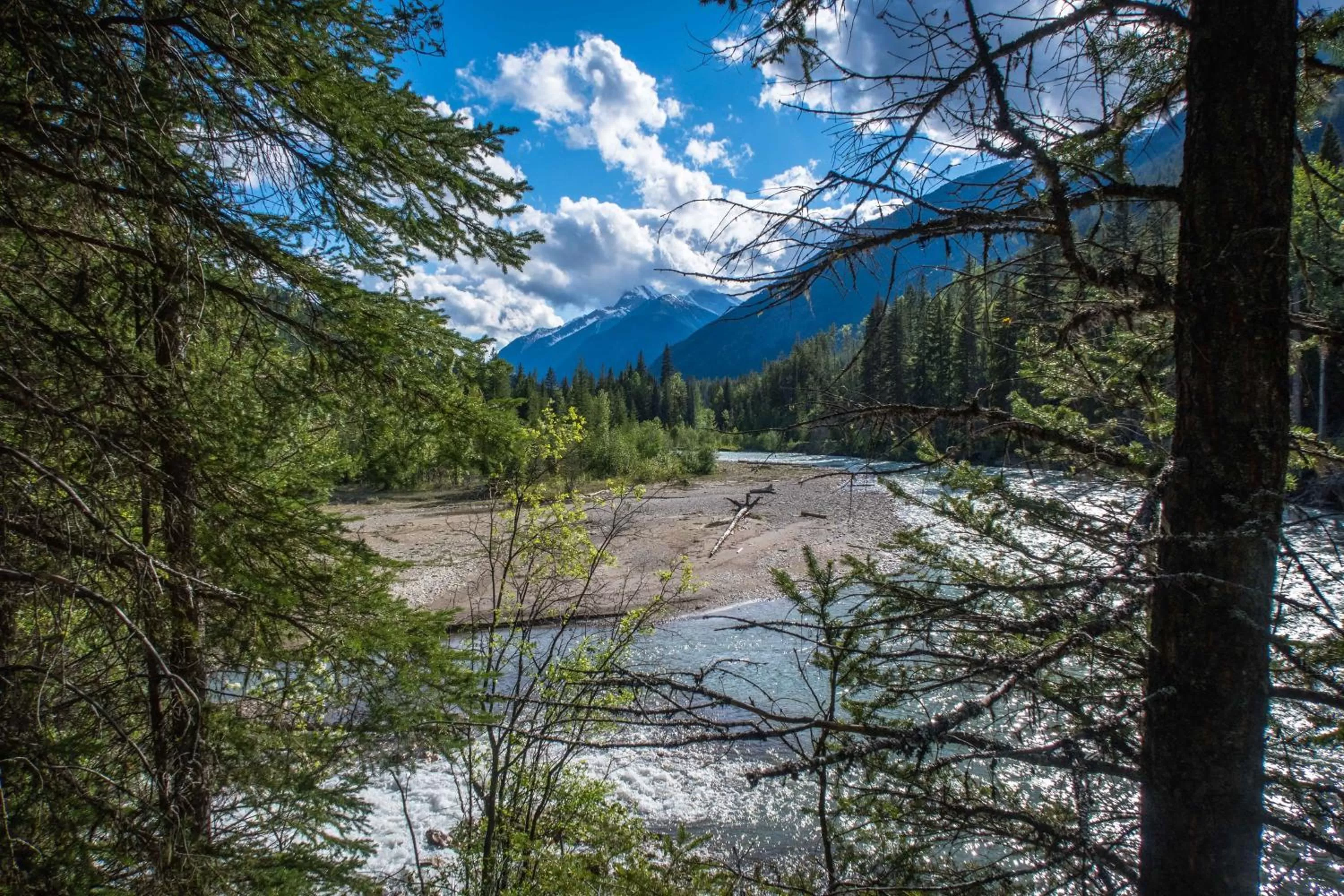 Natural landscape in Panorama Vacation Retreat at Horsethief Lodge