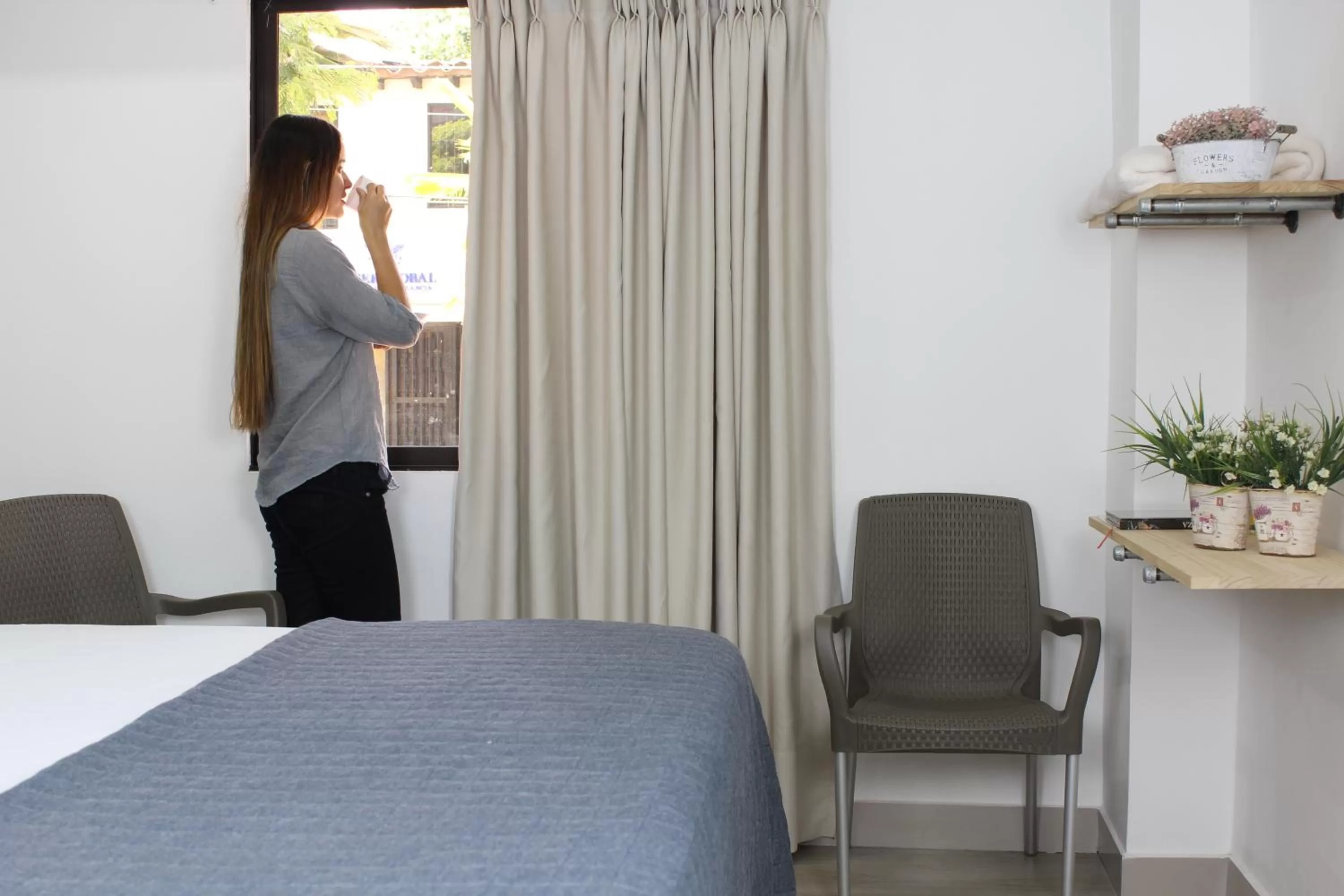 Bed in Hotel Boutique Plaza