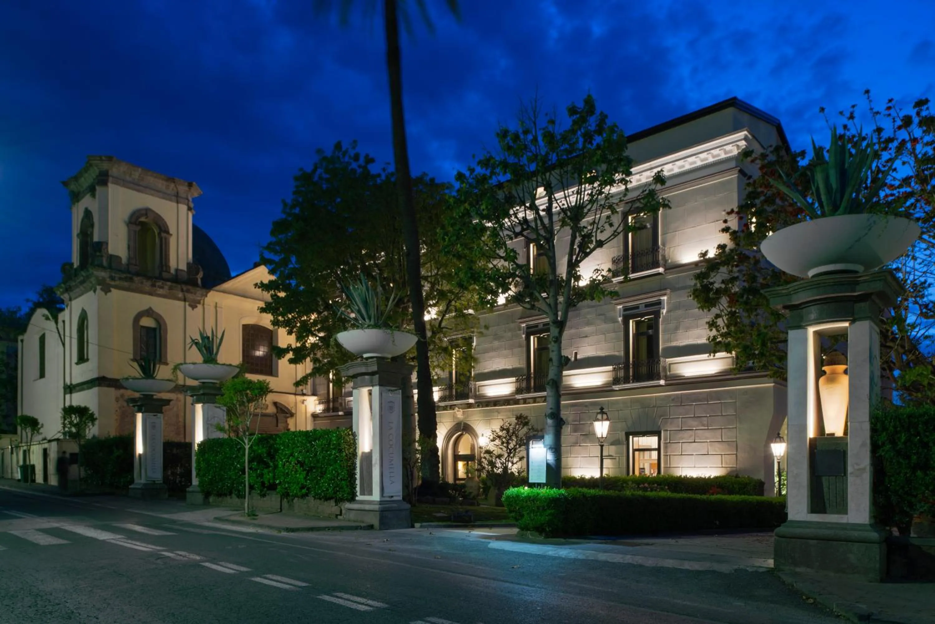 Property building in Grand Hotel Cocumella