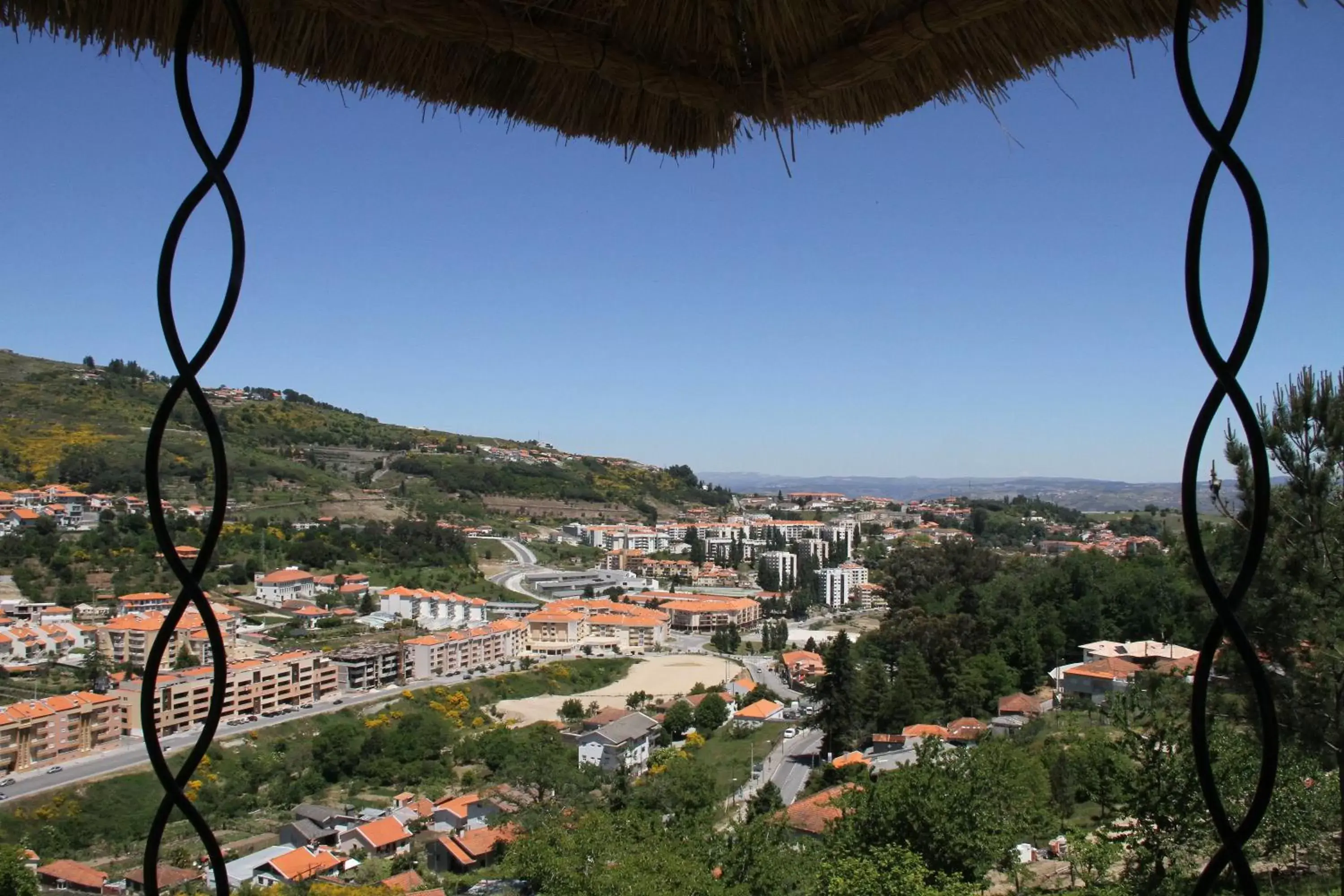 City view in Camping Lamego Douro Valley