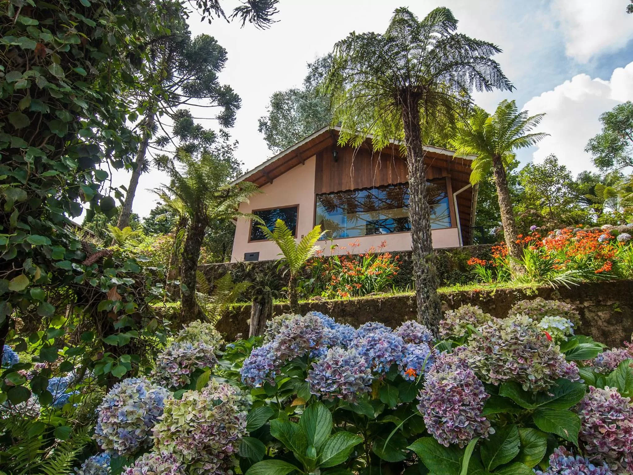 Seating area in Pousada Ricanto Amore Mio