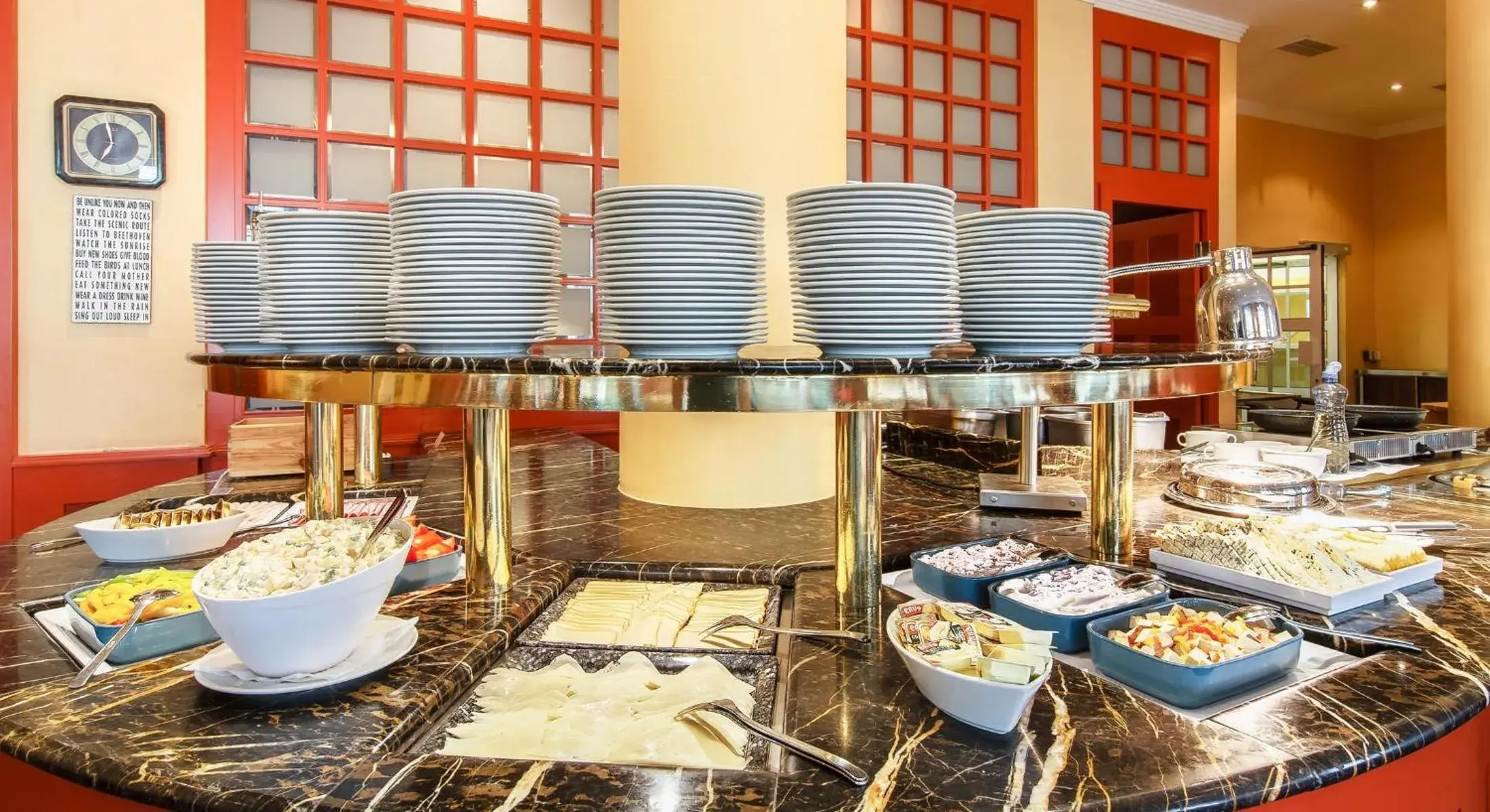 Buffet breakfast in Dvorak Spa & Wellness