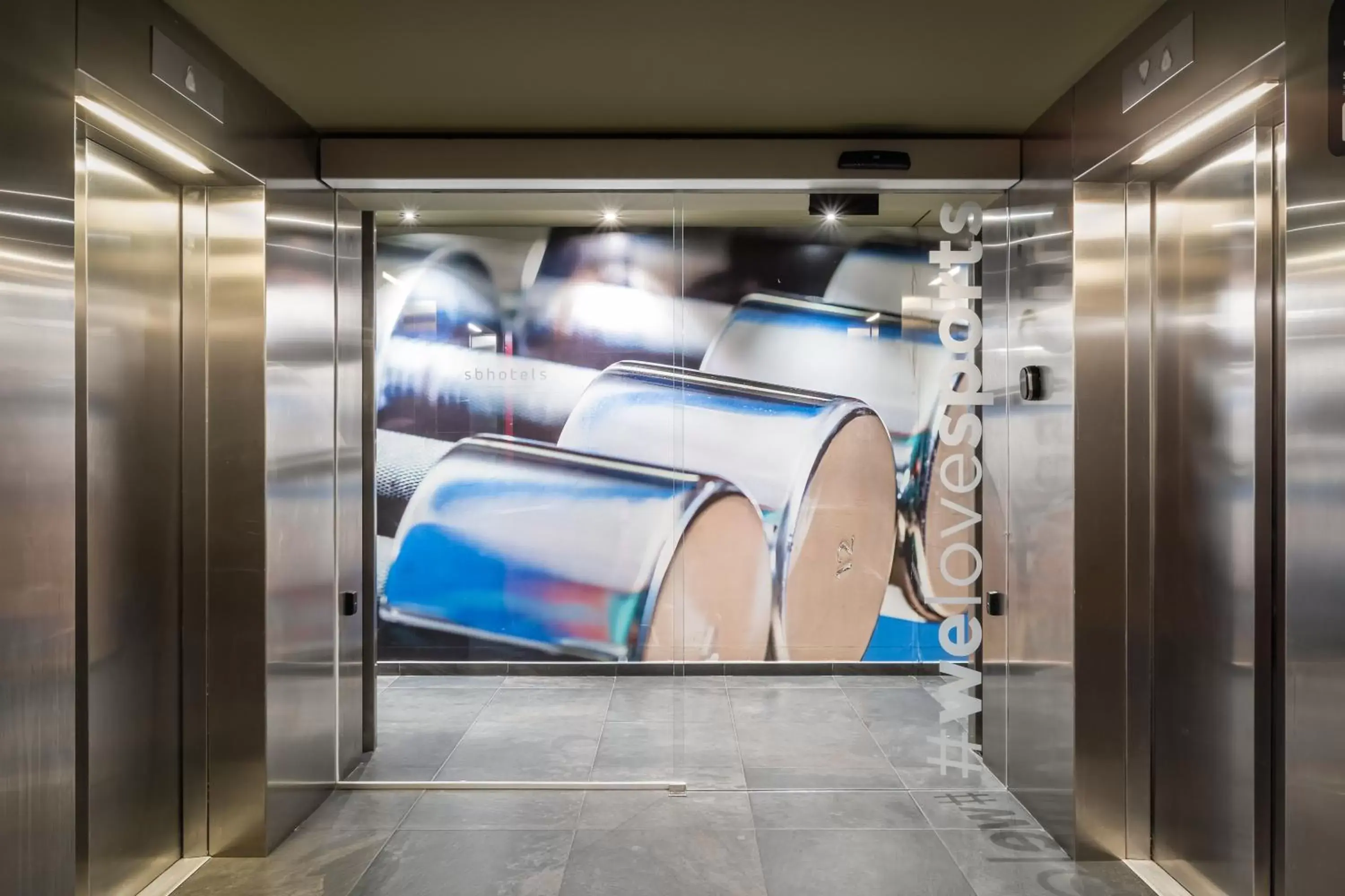 Fitness centre/facilities in Hotel SB Plaza Europa Fitness centre/facilities in Hotel SB Plaza Europa