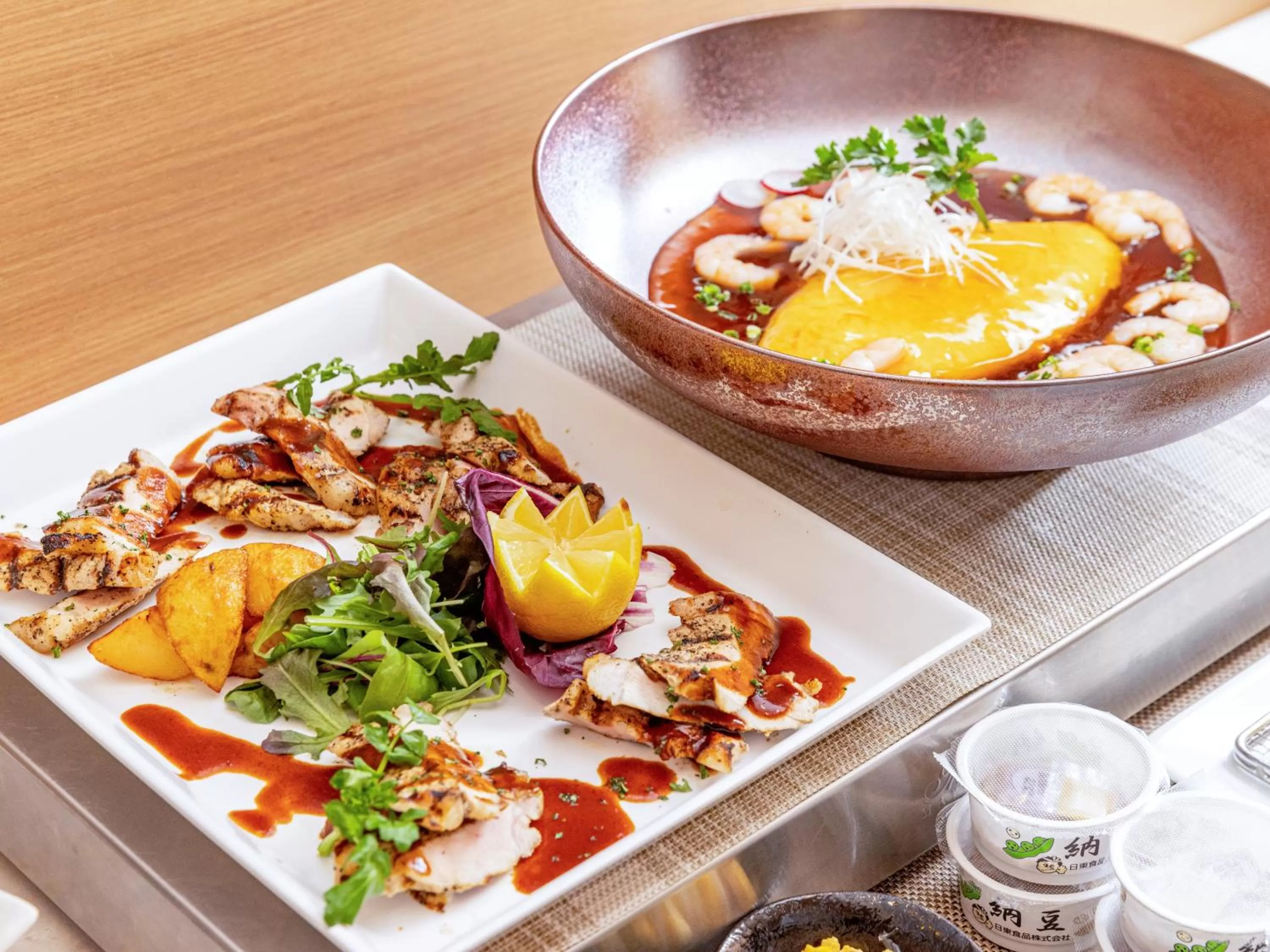 Food and drinks in Tokyu Stay Kanazawa