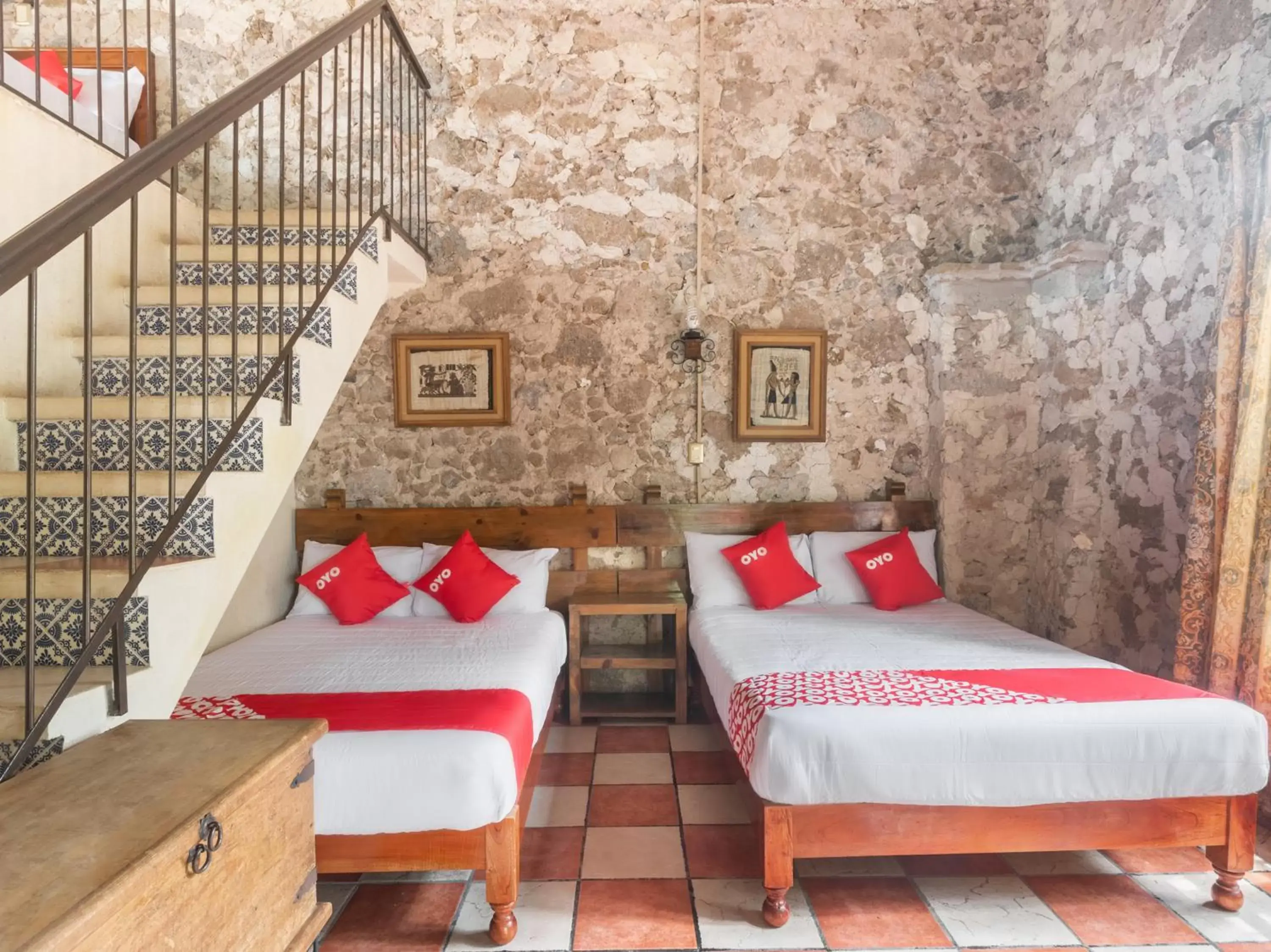 Bedroom, Bed in Rancho Hotel El Carmen