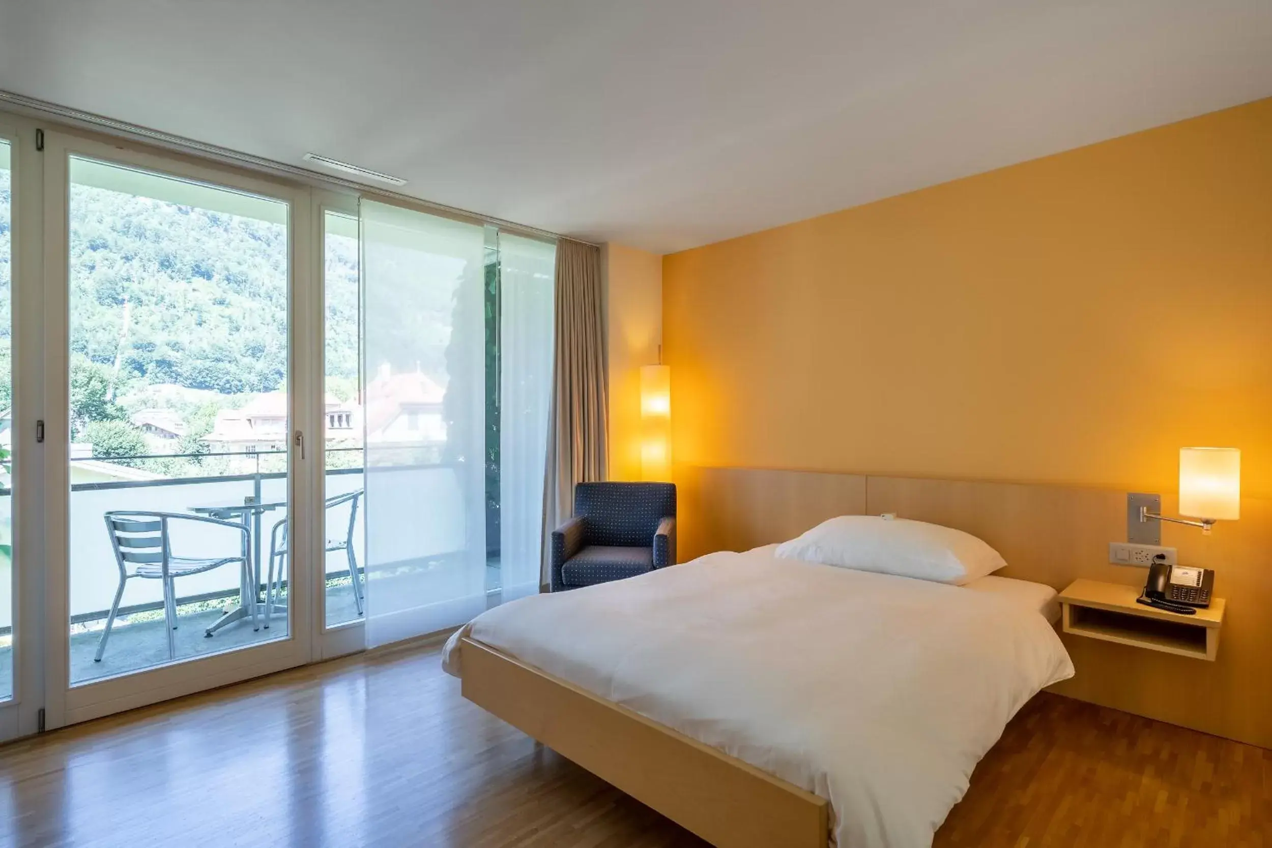 Bed in Hotel Artos Interlaken