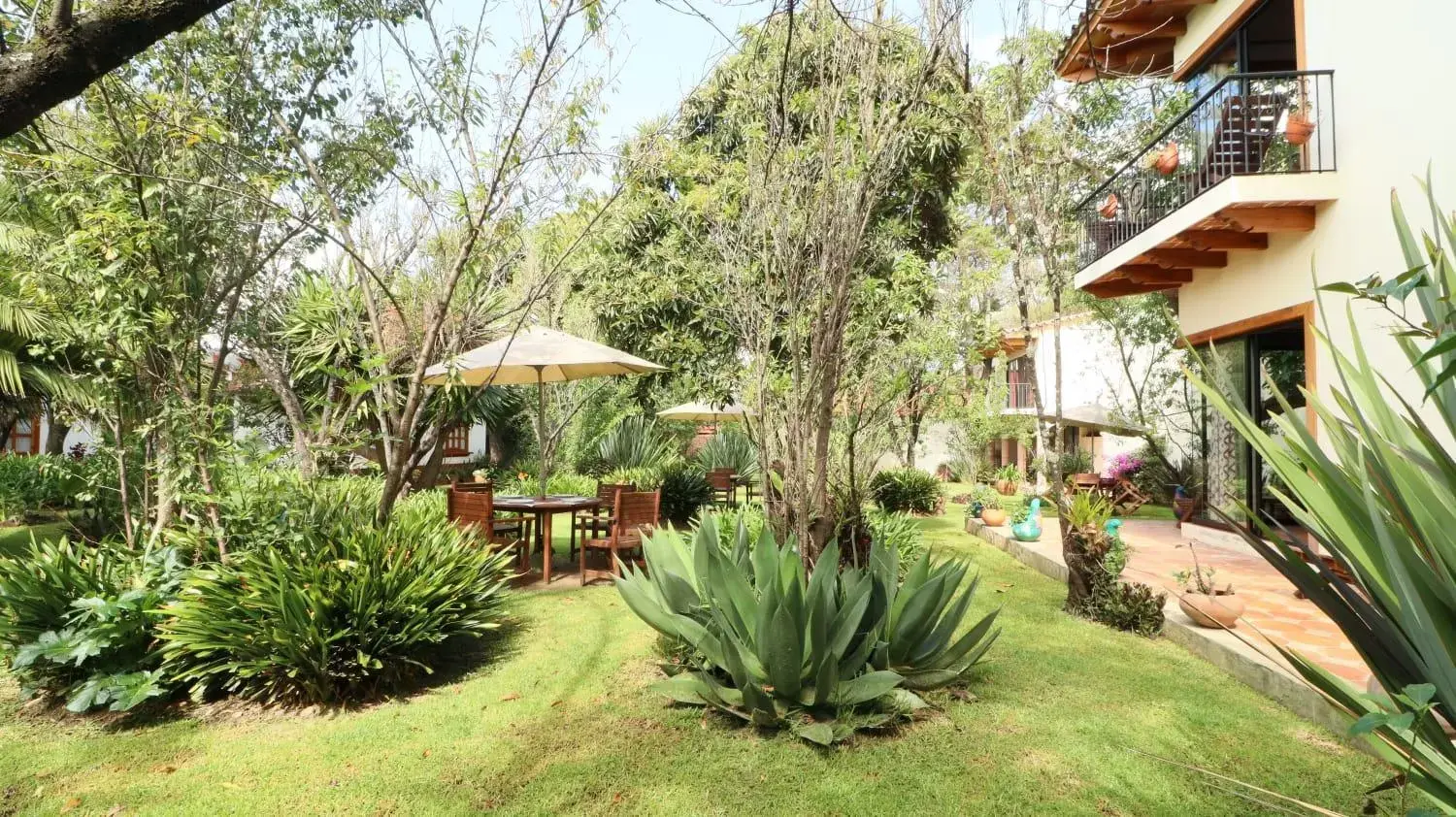 View (from property/room), Garden in Hotel Casa de Familia de San Cristobal