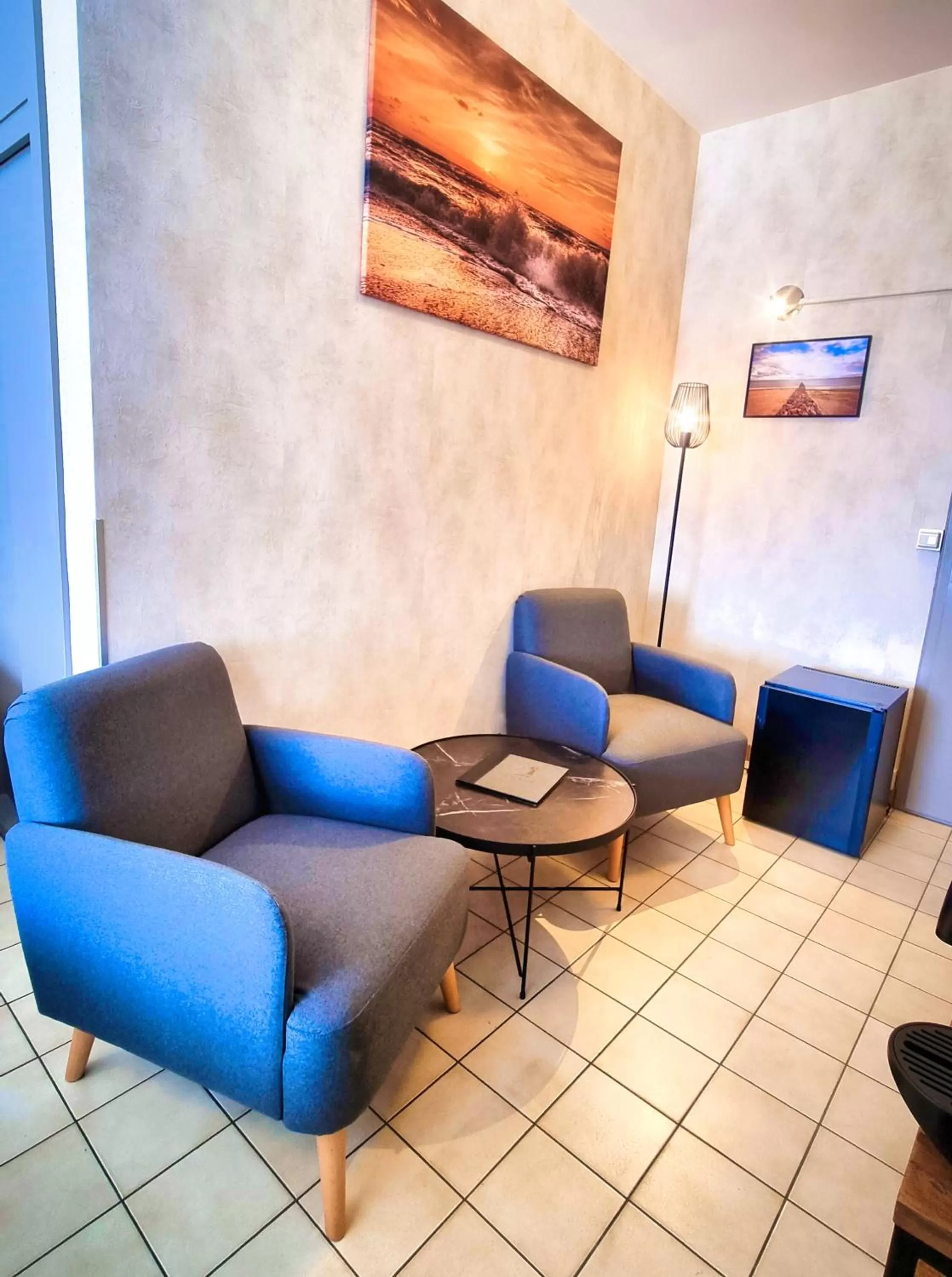 Seating area in Hotel De Golf