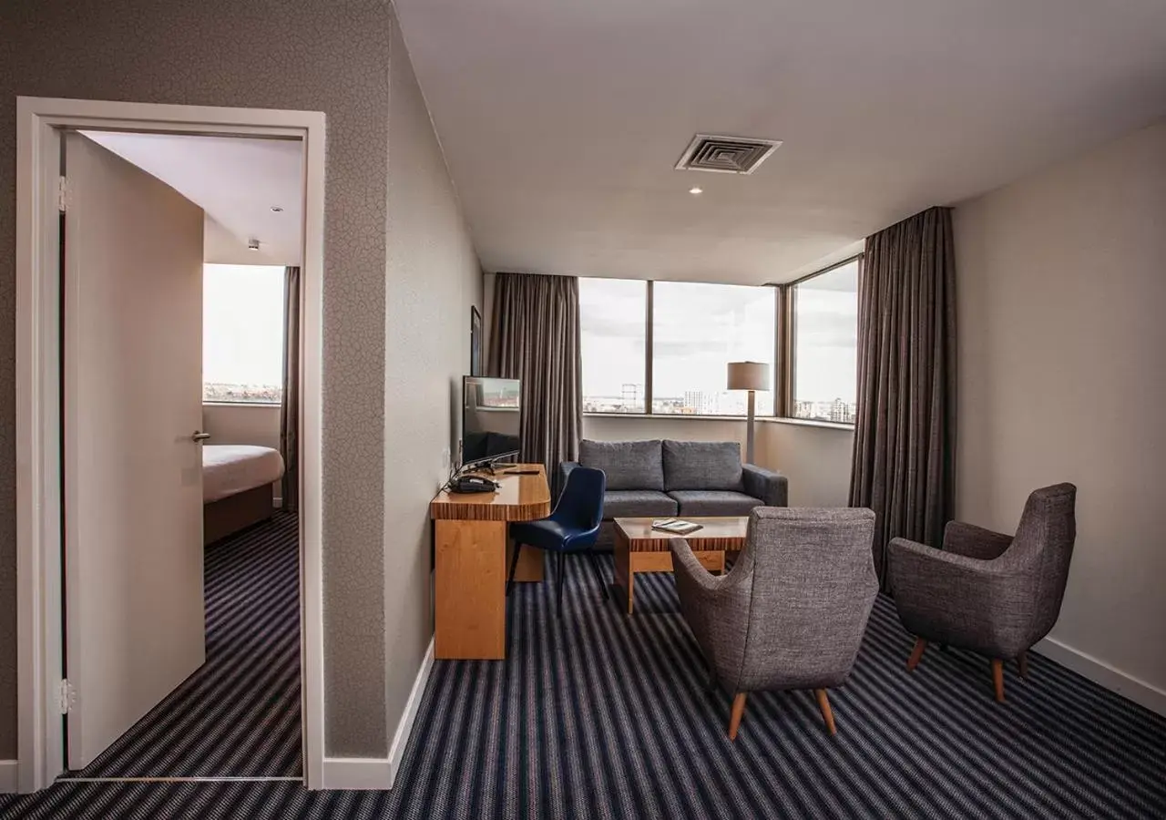 Bedroom, Seating Area in Ramada Hotel & Suites by Wyndham Coventry