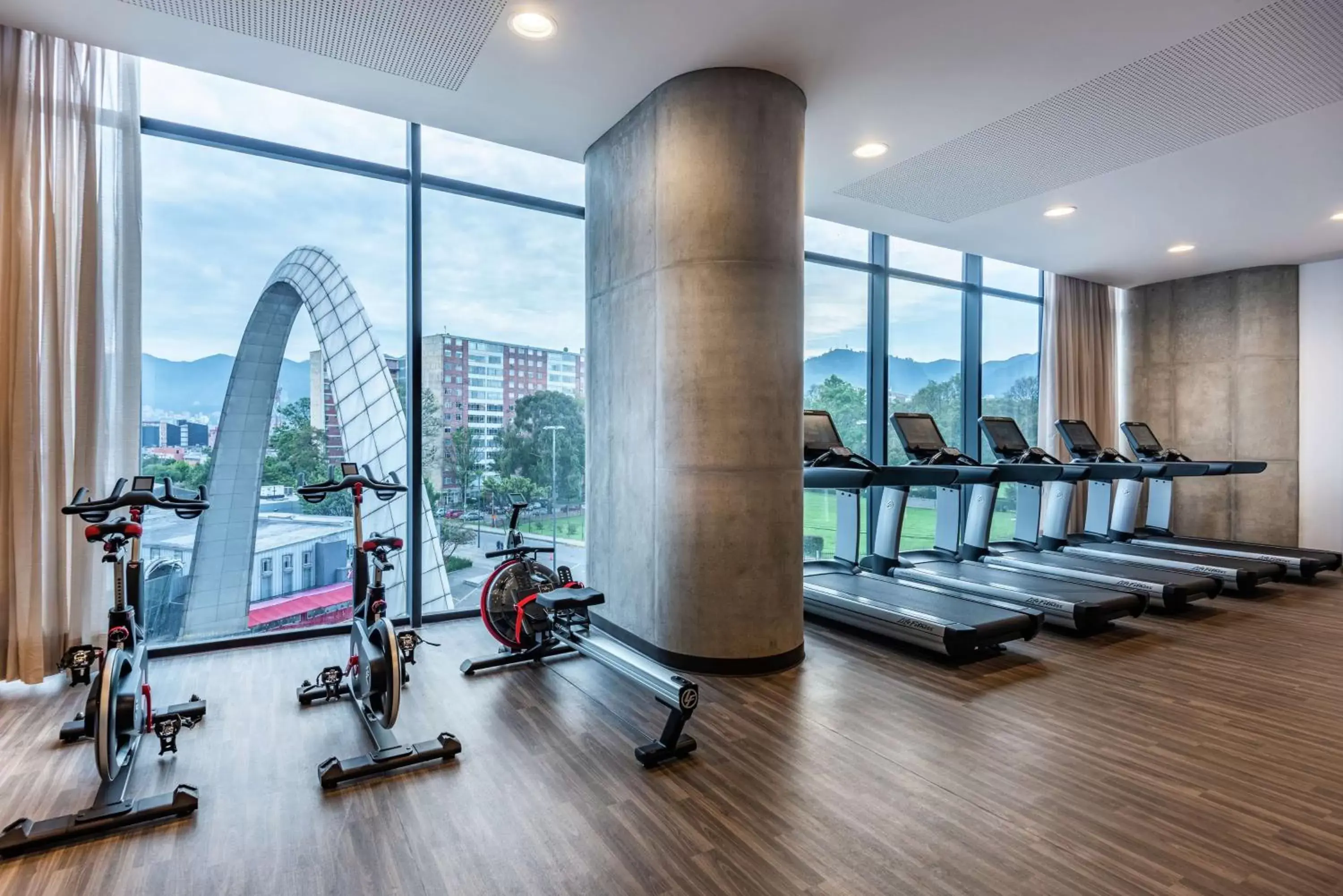 Fitness centre/facilities, Fitness Center/Facilities in Hilton Bogota Corferias