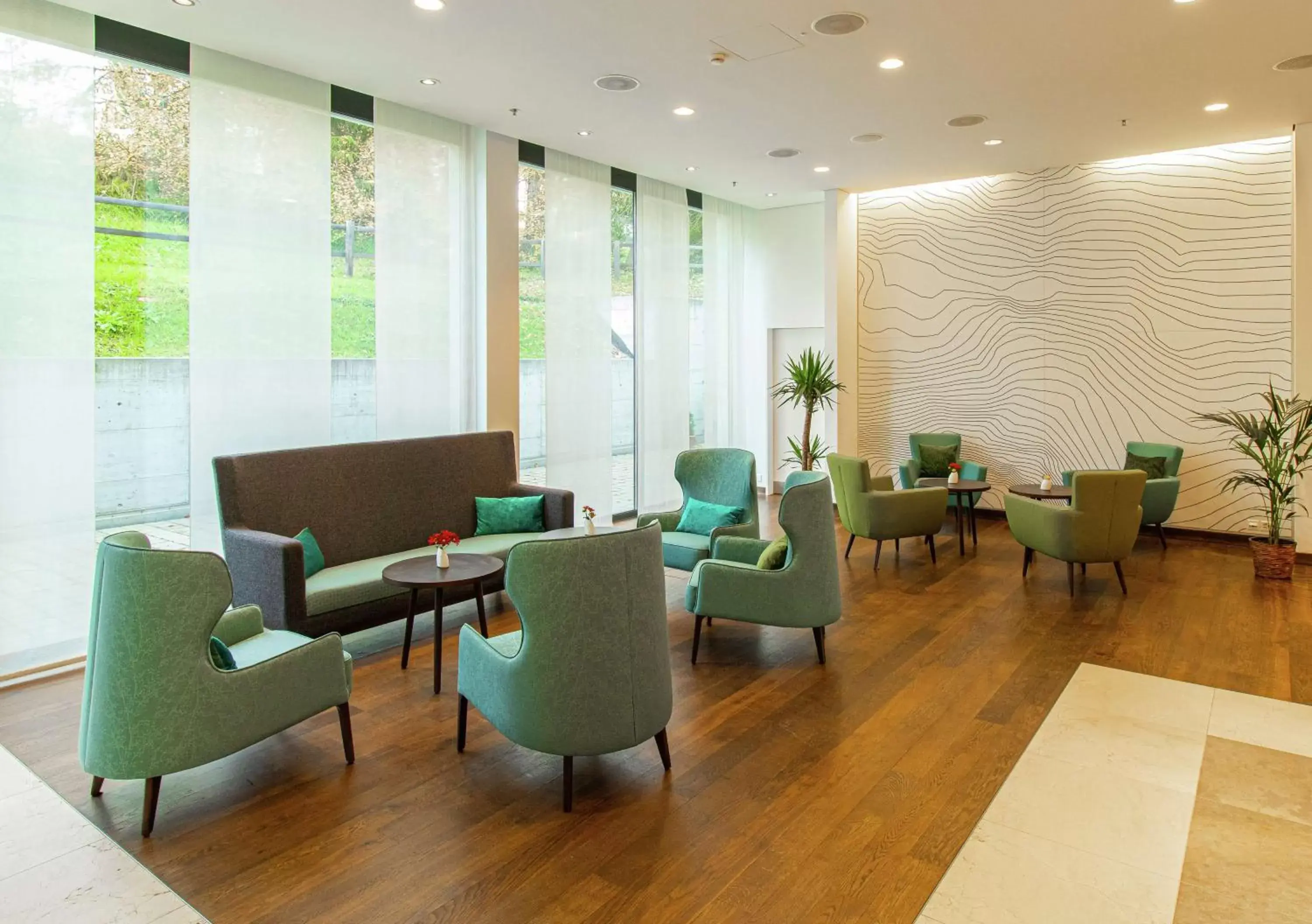 Lobby or reception in Hilton Garden Inn Davos Lobby or reception in Hilton Garden Inn Davos