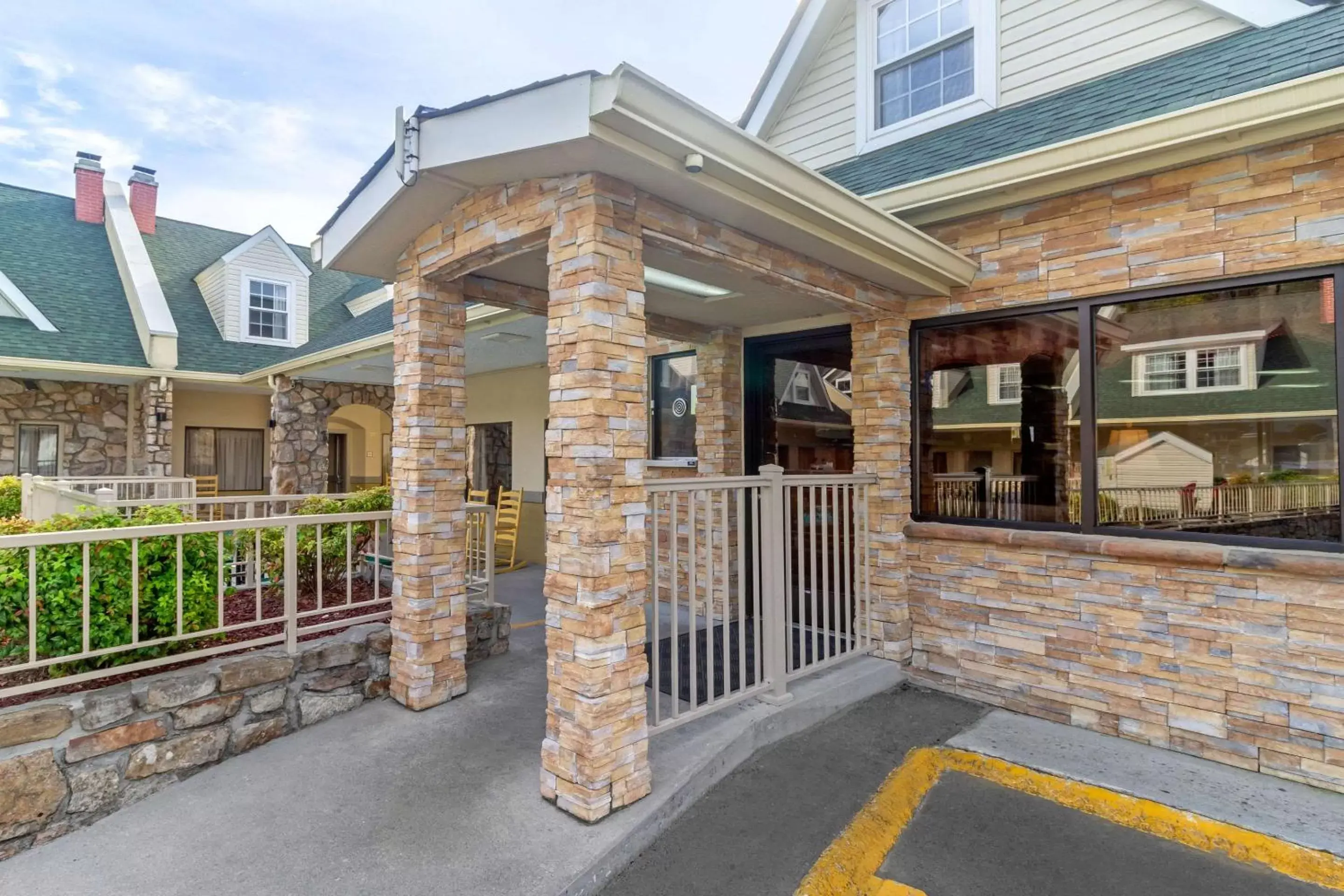 Property building in Econo Lodge Inn & Suites at the Convention Center