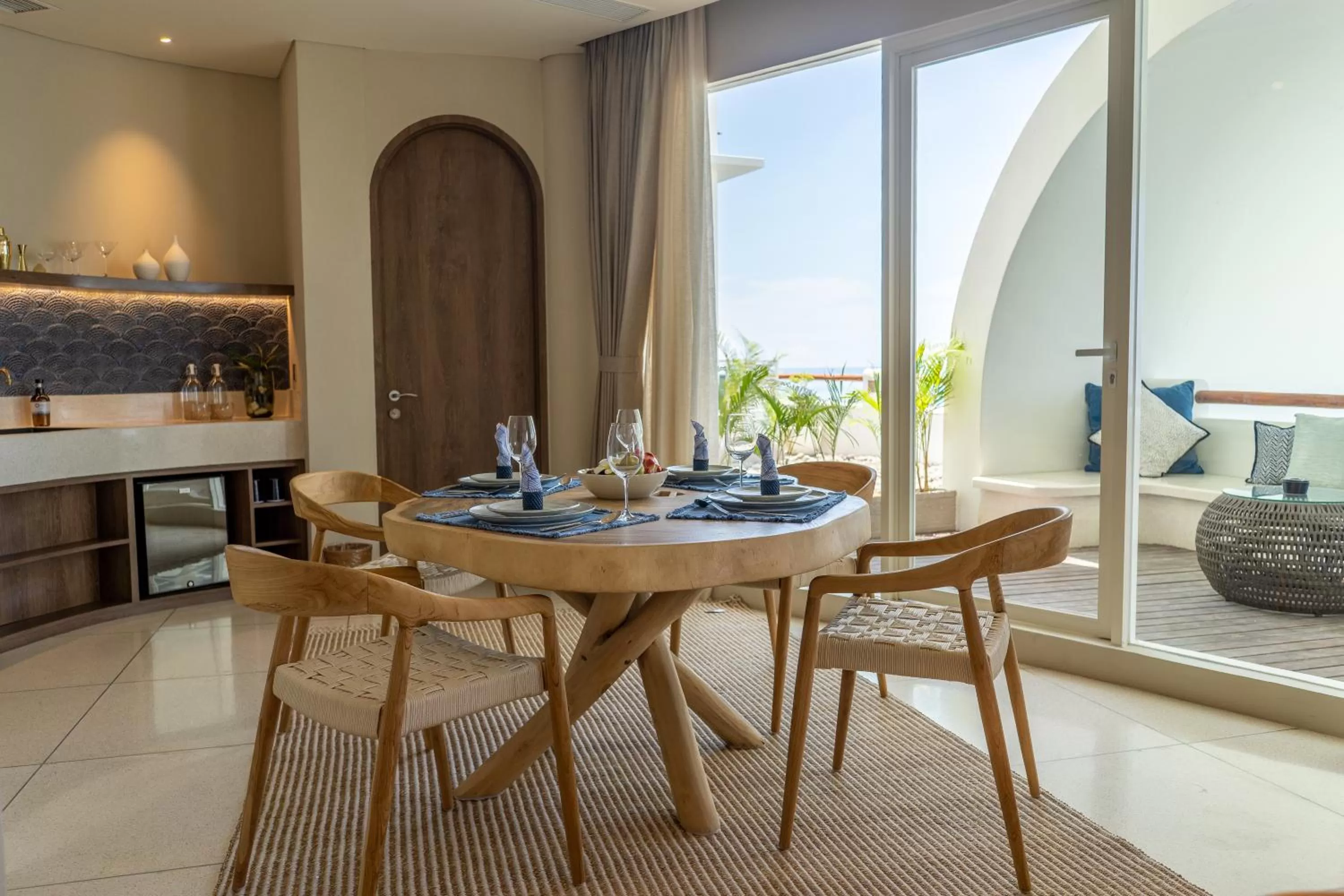 Dining area in Royal Avila Boutique Resort