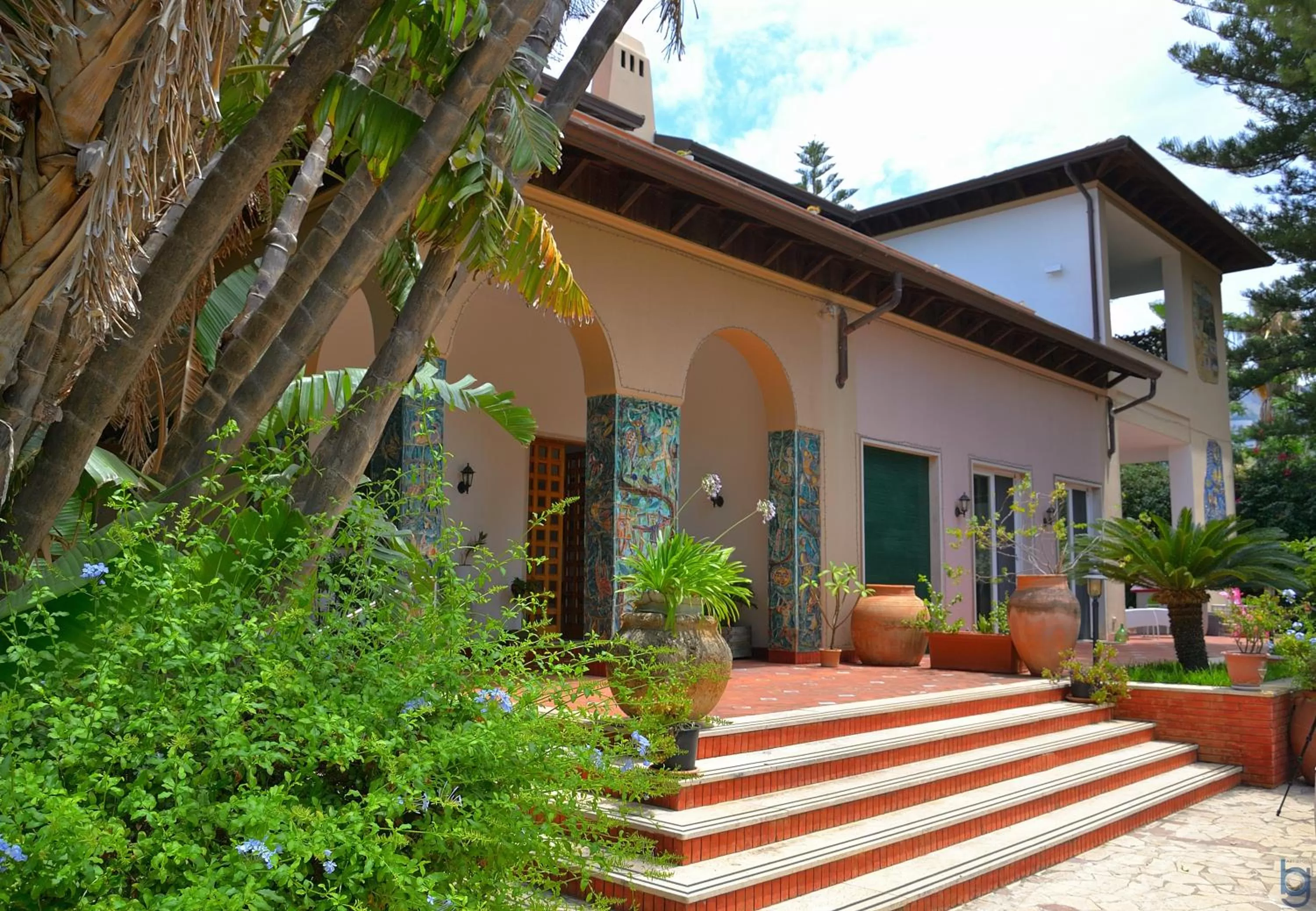 Facade/entrance in B&b Mondello Resort