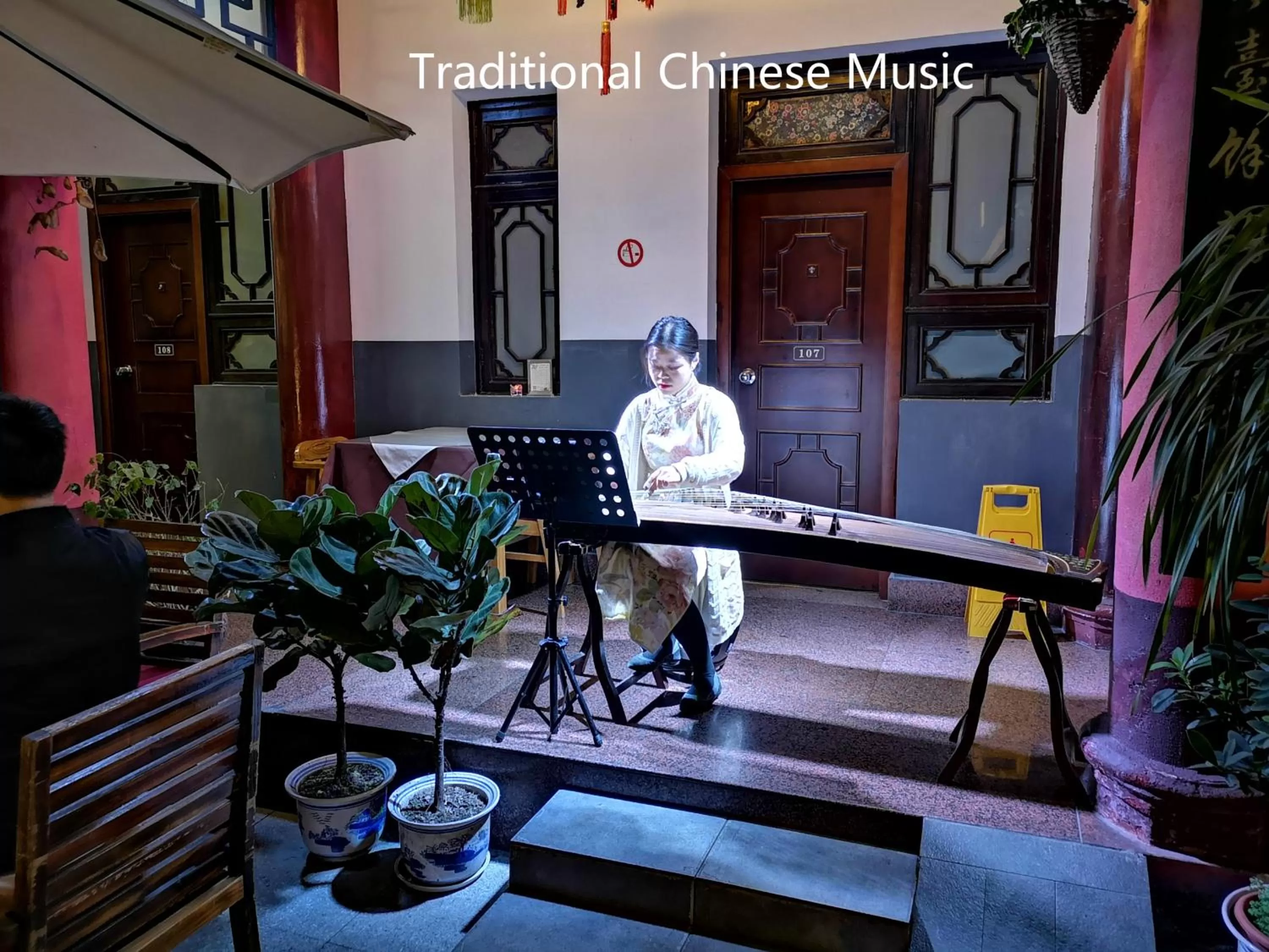 Staff in Wenjun Courtyard Hotel---3mins walk from Tonghuimen metro station ,next to People`s Park, fluent English service ,travel agency