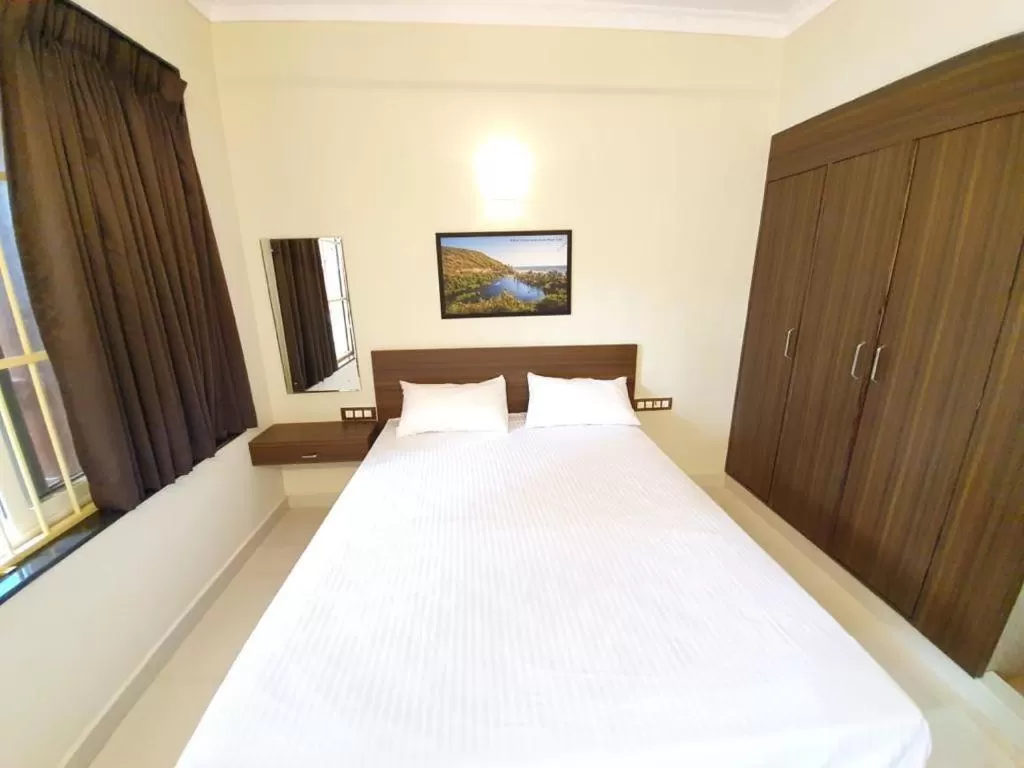 Bed in God's Gift Guest House