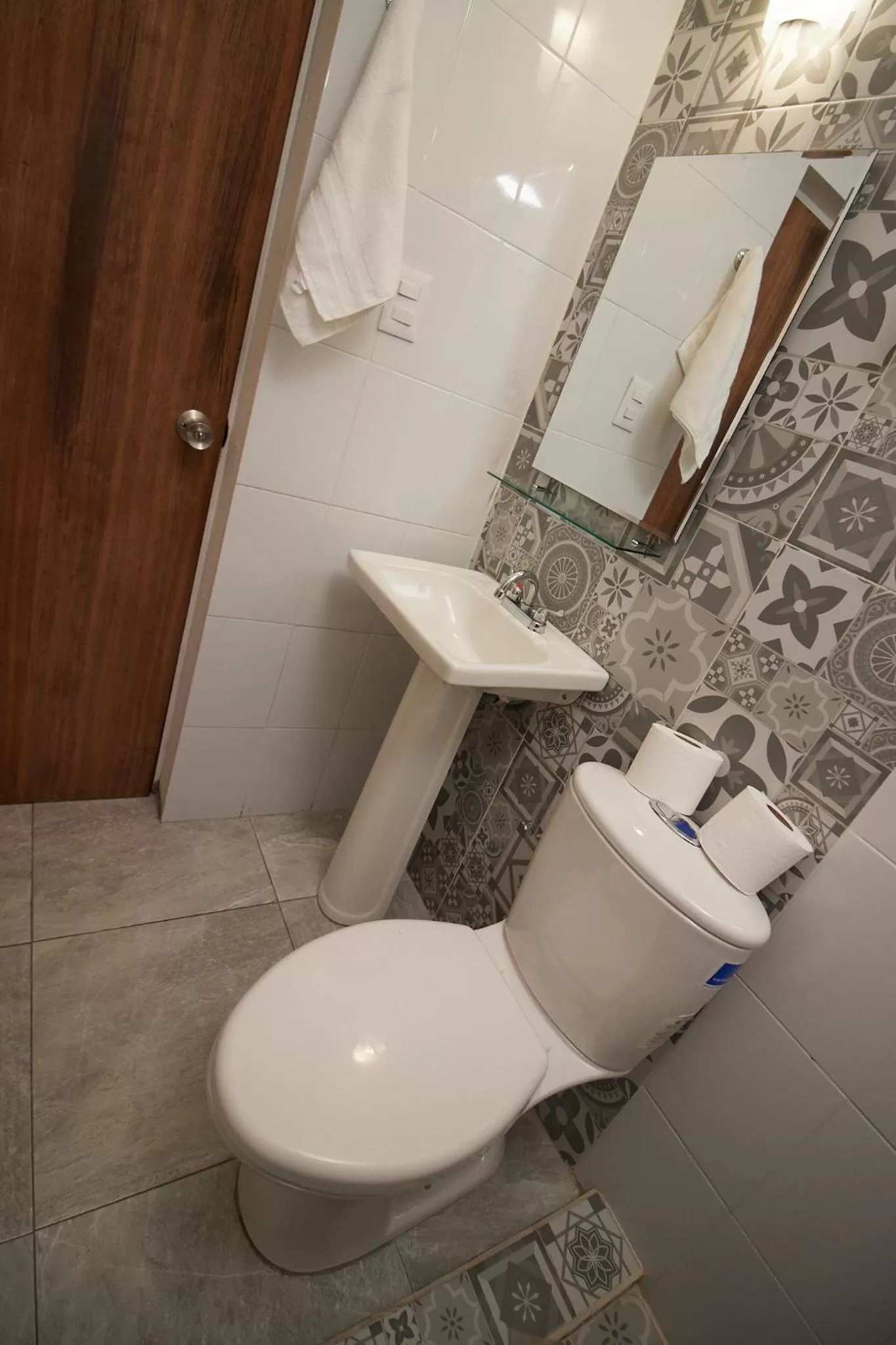 Bathroom in Hotel Casa Ceci Inn