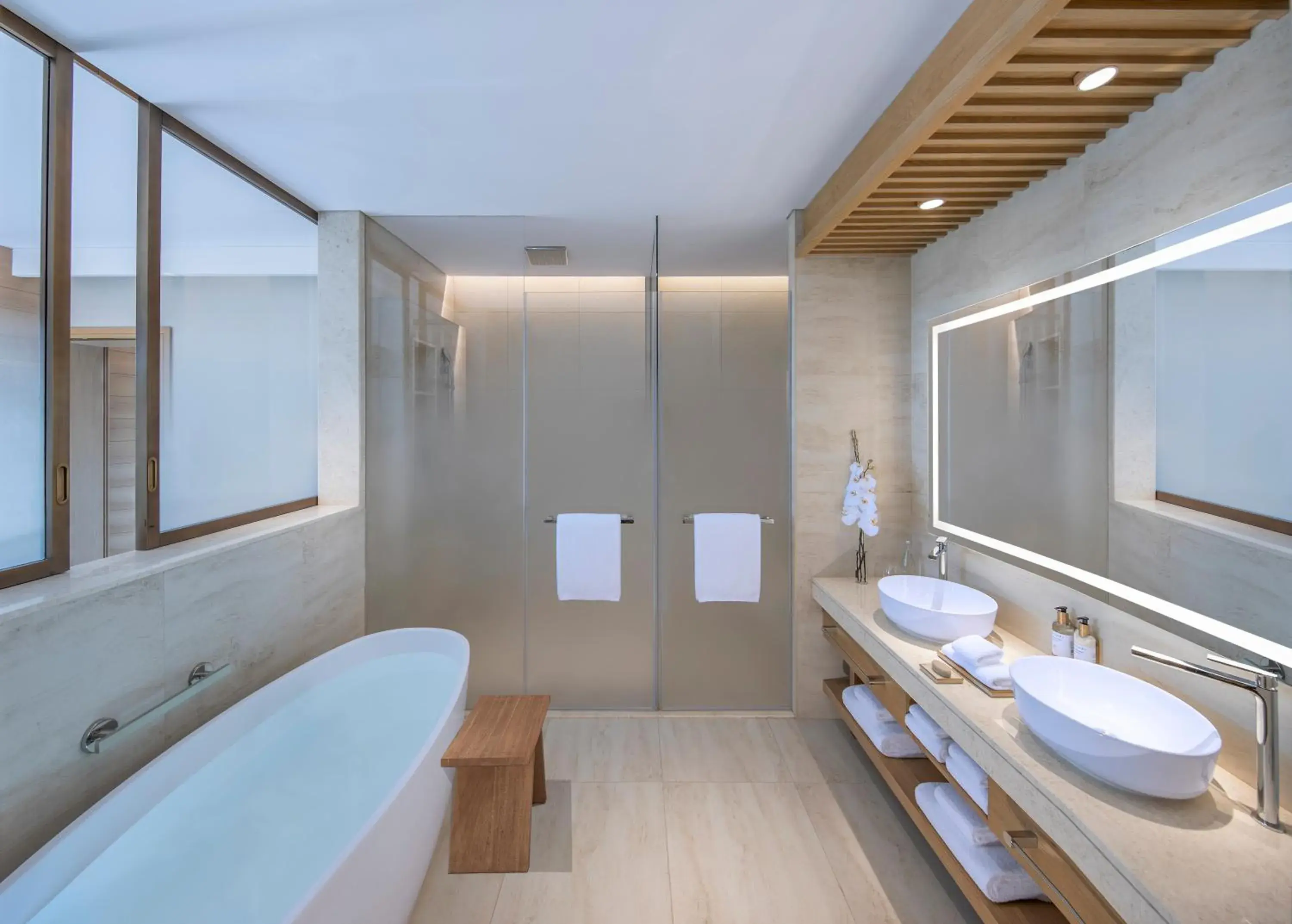 Bathroom in Anantara Mina Ras Al Khaimah Resort Bathroom in Anantara Mina Ras Al Khaimah Resort