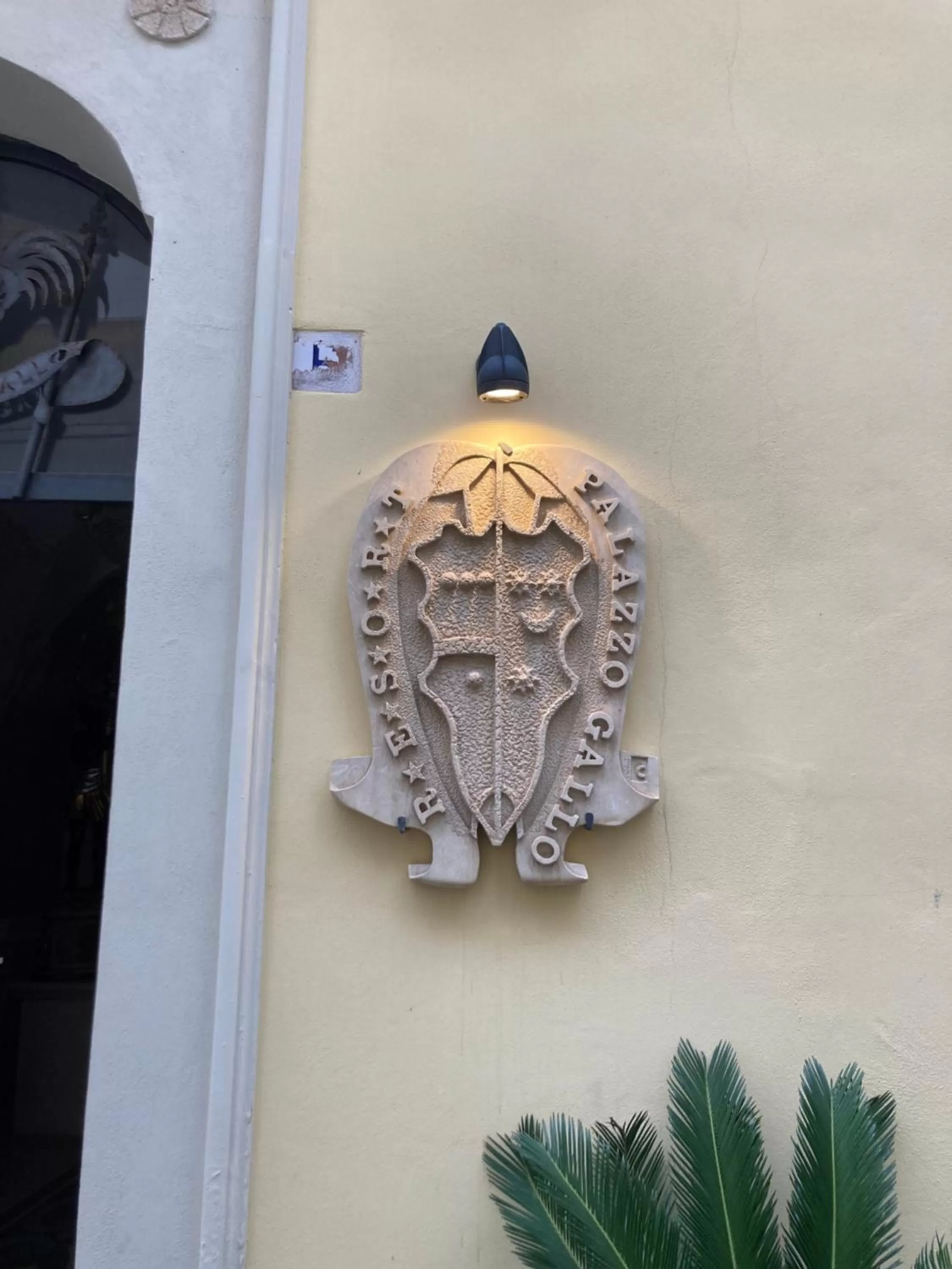 Facade/entrance in Palazzo Gallo Resort