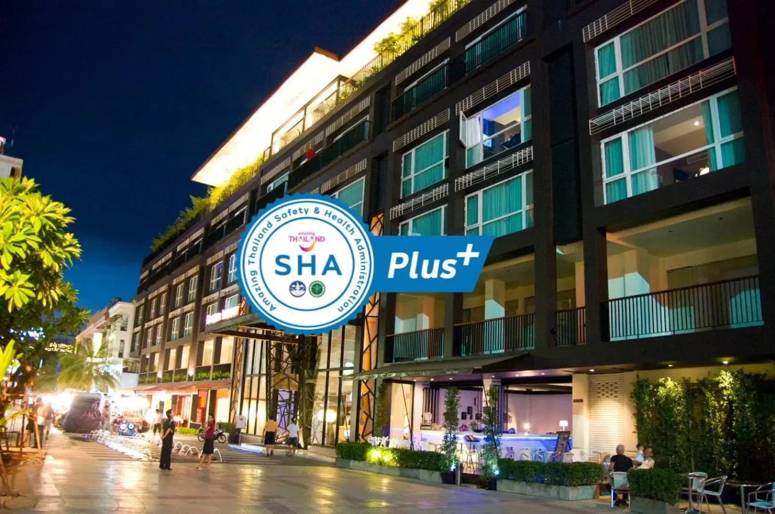 Property building in AYA Boutique Hotel Pattaya - SHA Plus Property building in AYA Boutique Hotel Pattaya - SHA Plus