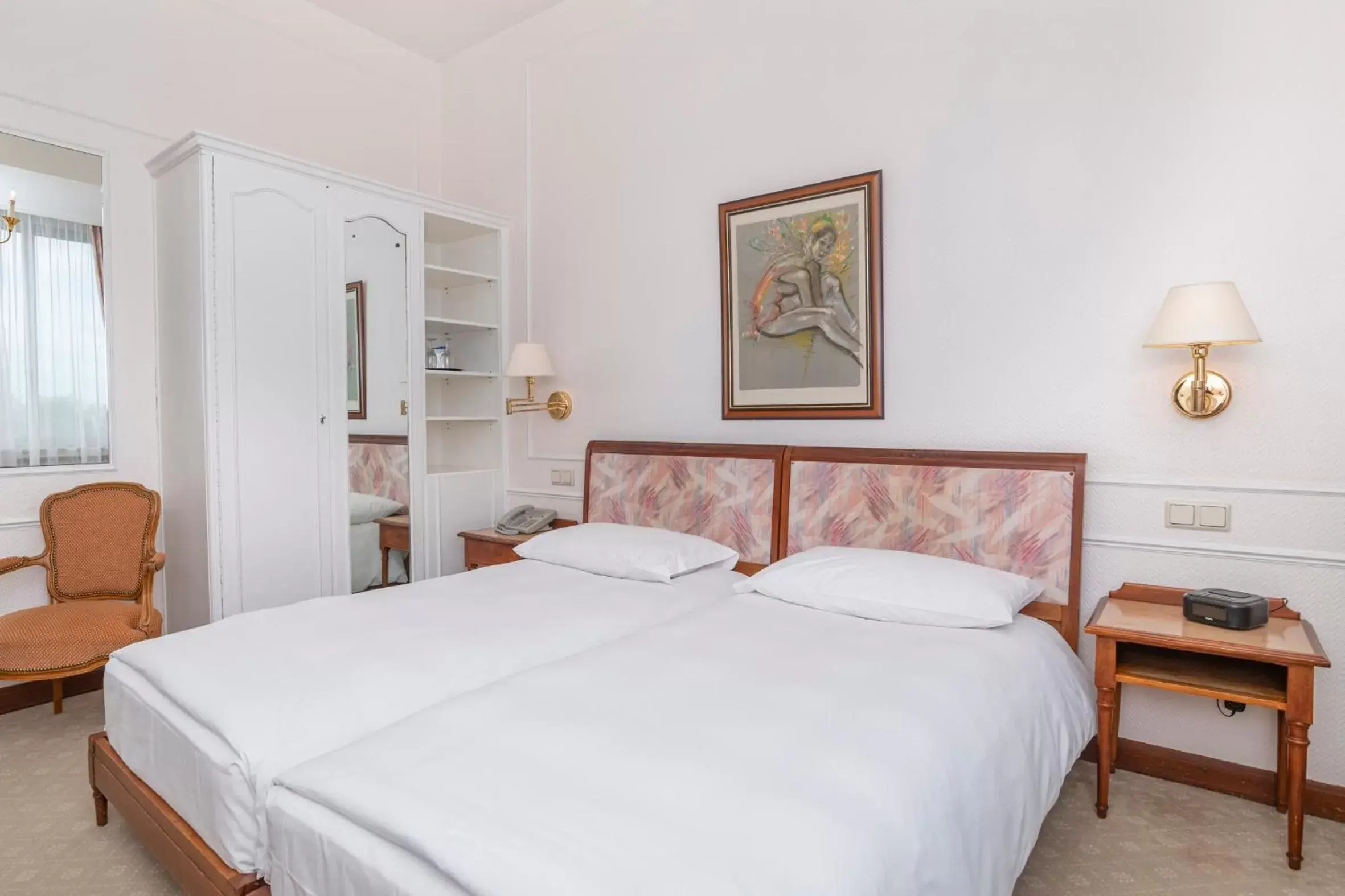 Bed in Grand Hotel Cravat