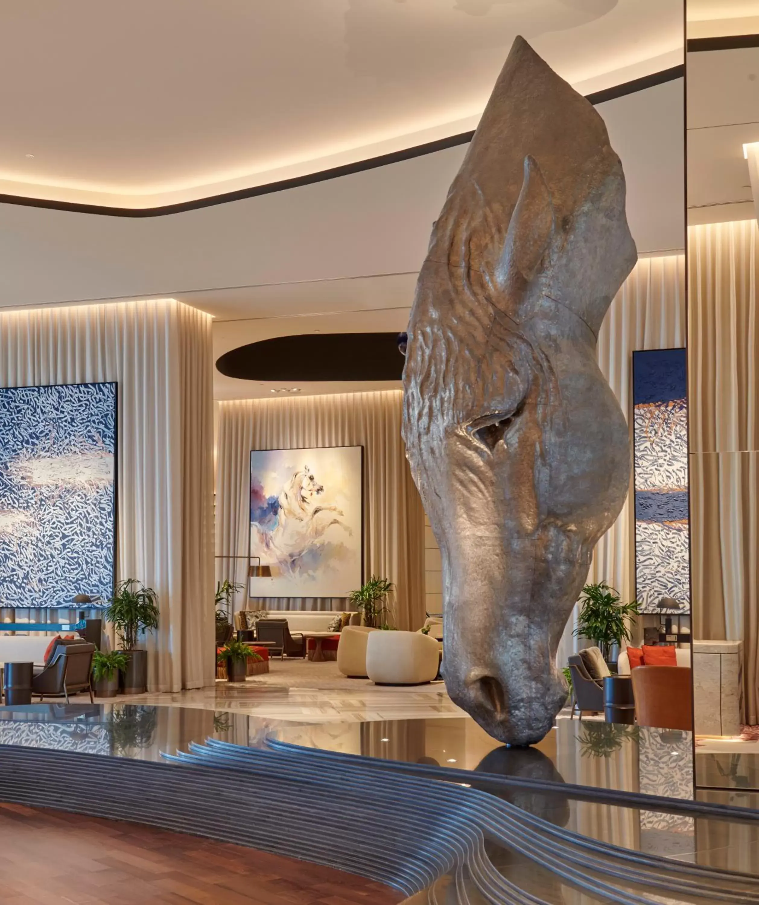 Lobby or reception in Grand Hyatt Kuwait