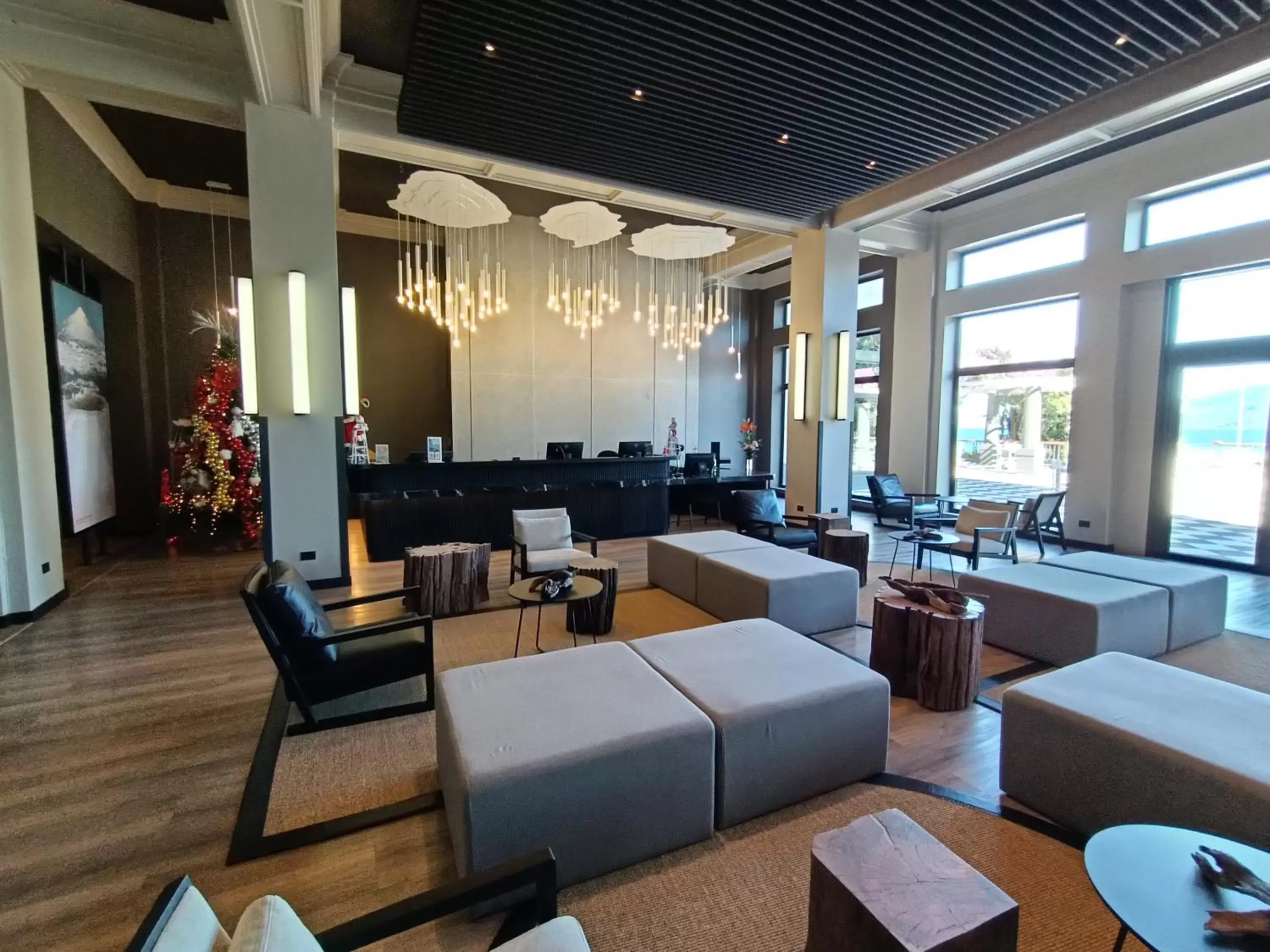 Lobby or reception, Restaurant/Places to Eat in Hotel Enjoy Pucon