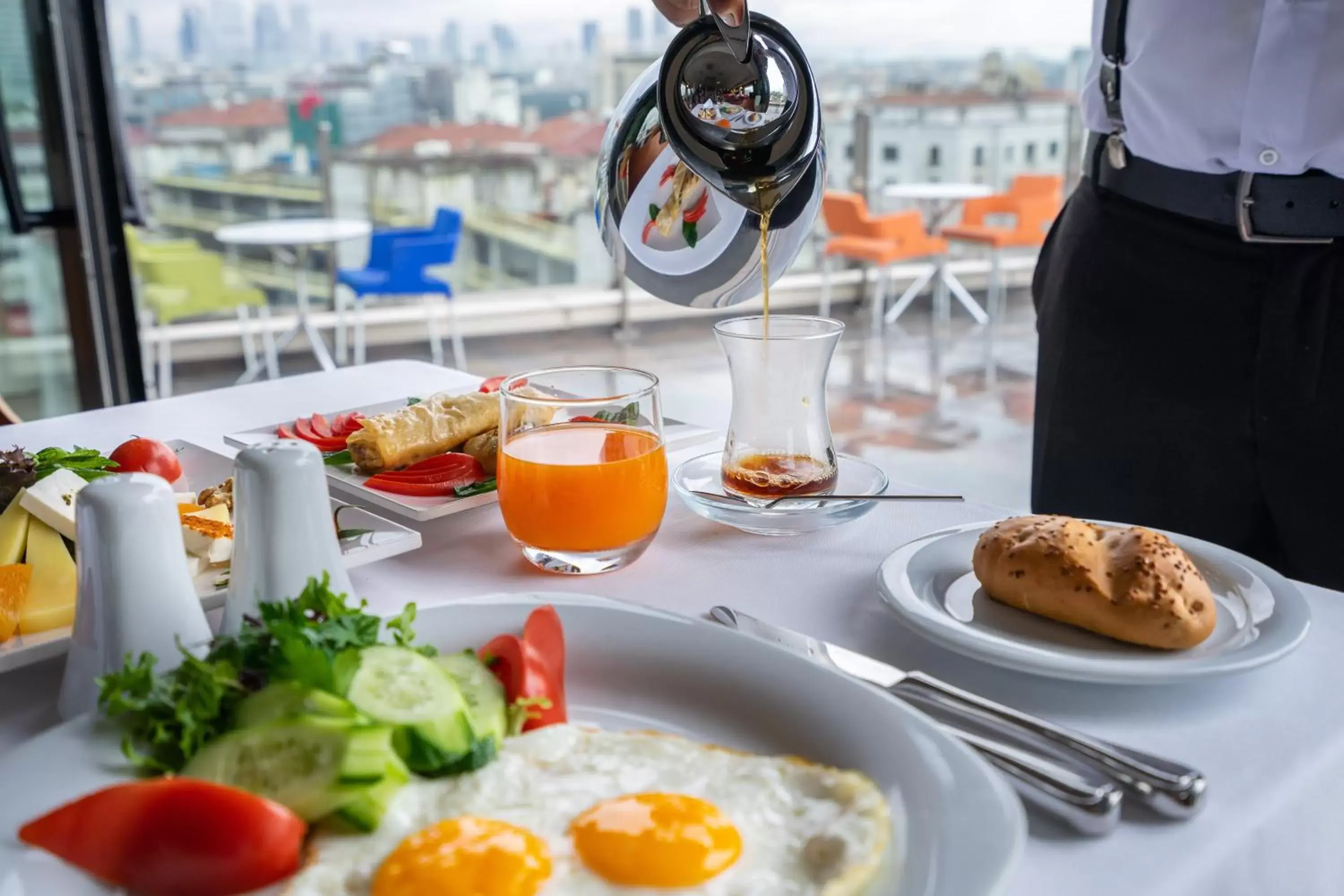 Breakfast in Point Hotel Taksim
