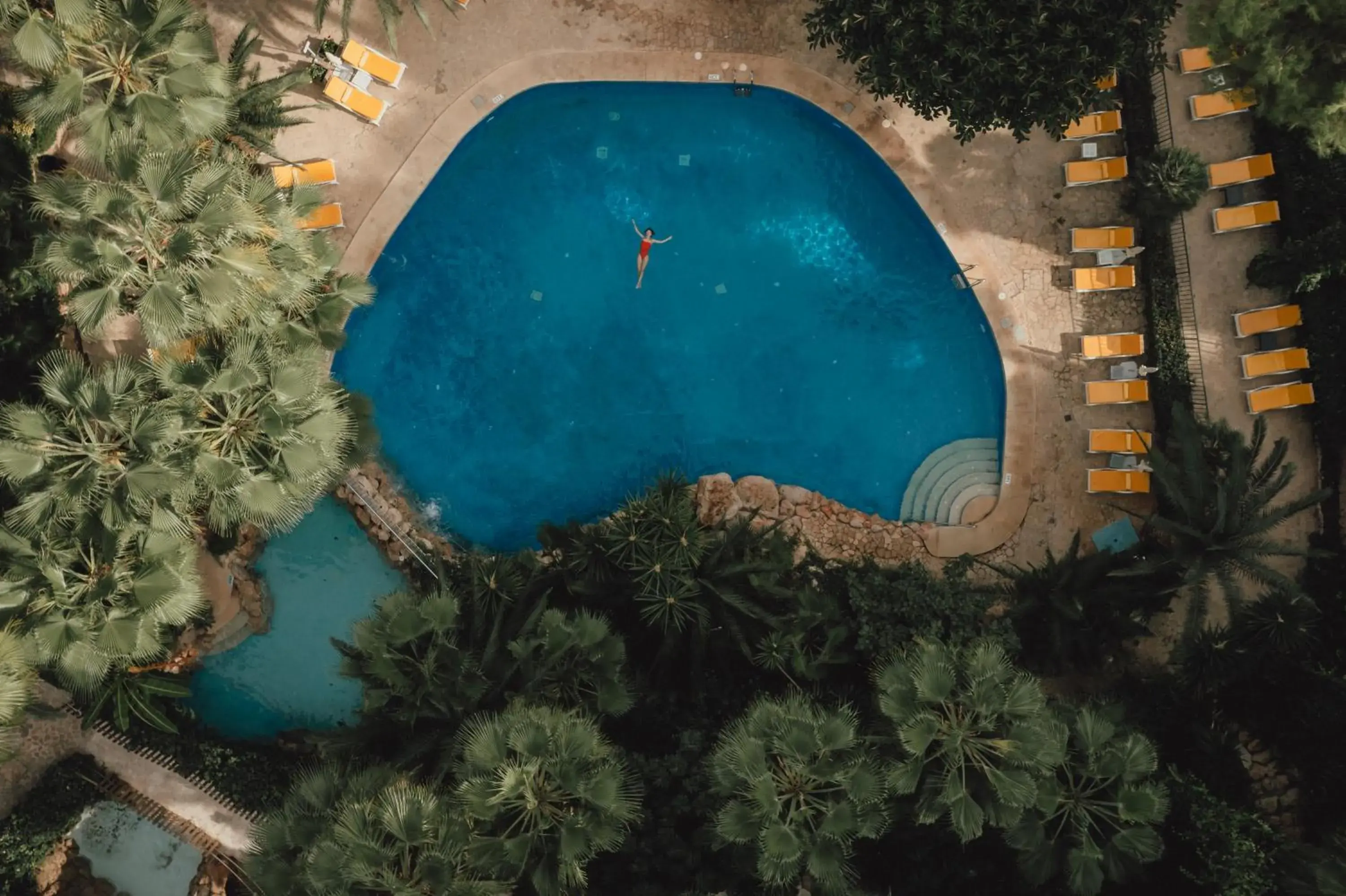 Natural landscape, Pool View in Hotel Bon Sol Resort & Spa