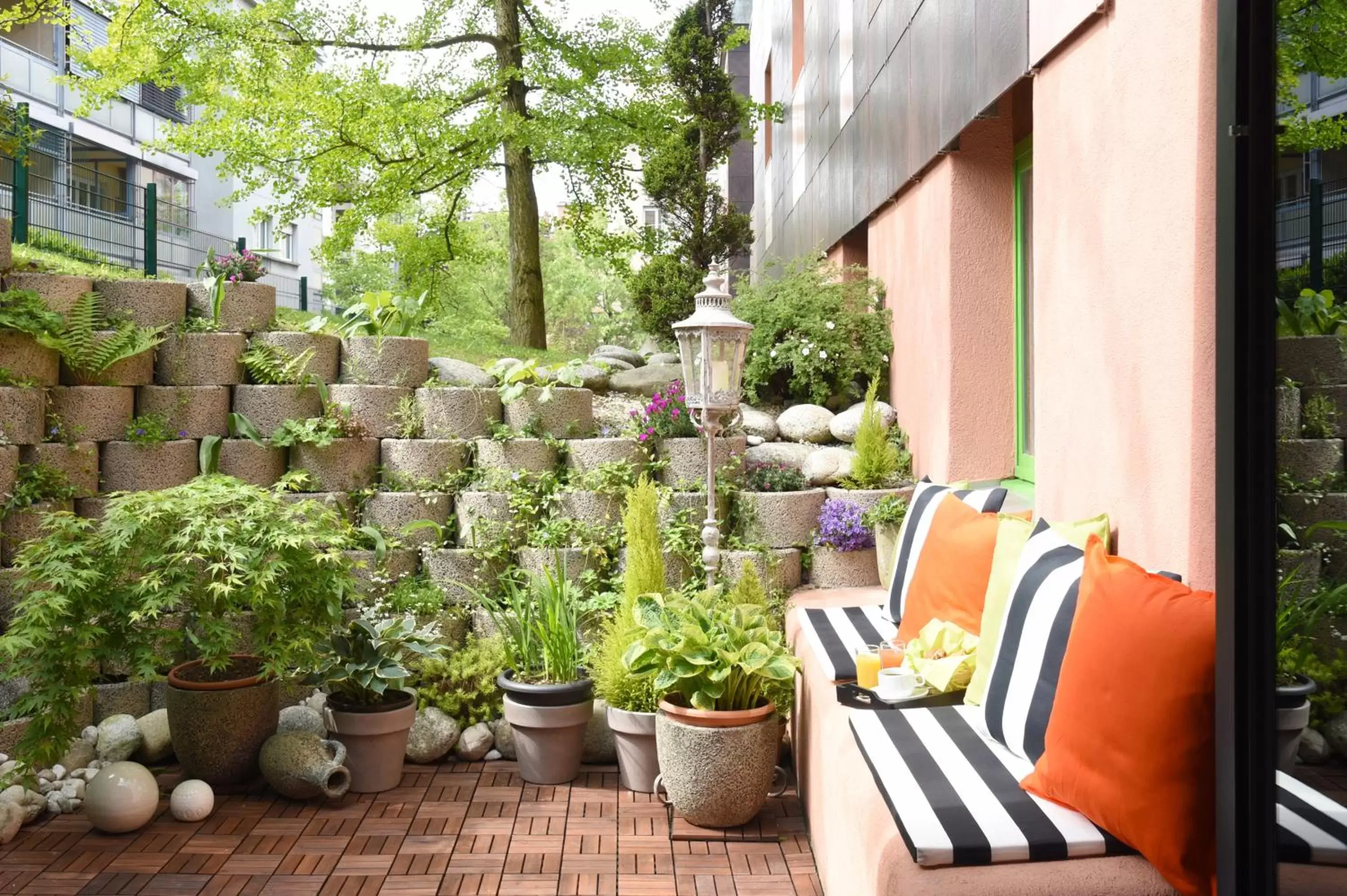 Balcony/Terrace in Tulip Inn Beaulieu Lausanne