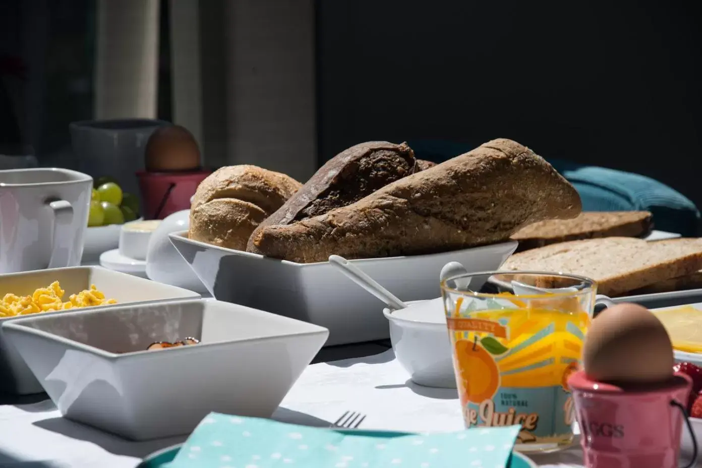 Continental breakfast in De Langenlee