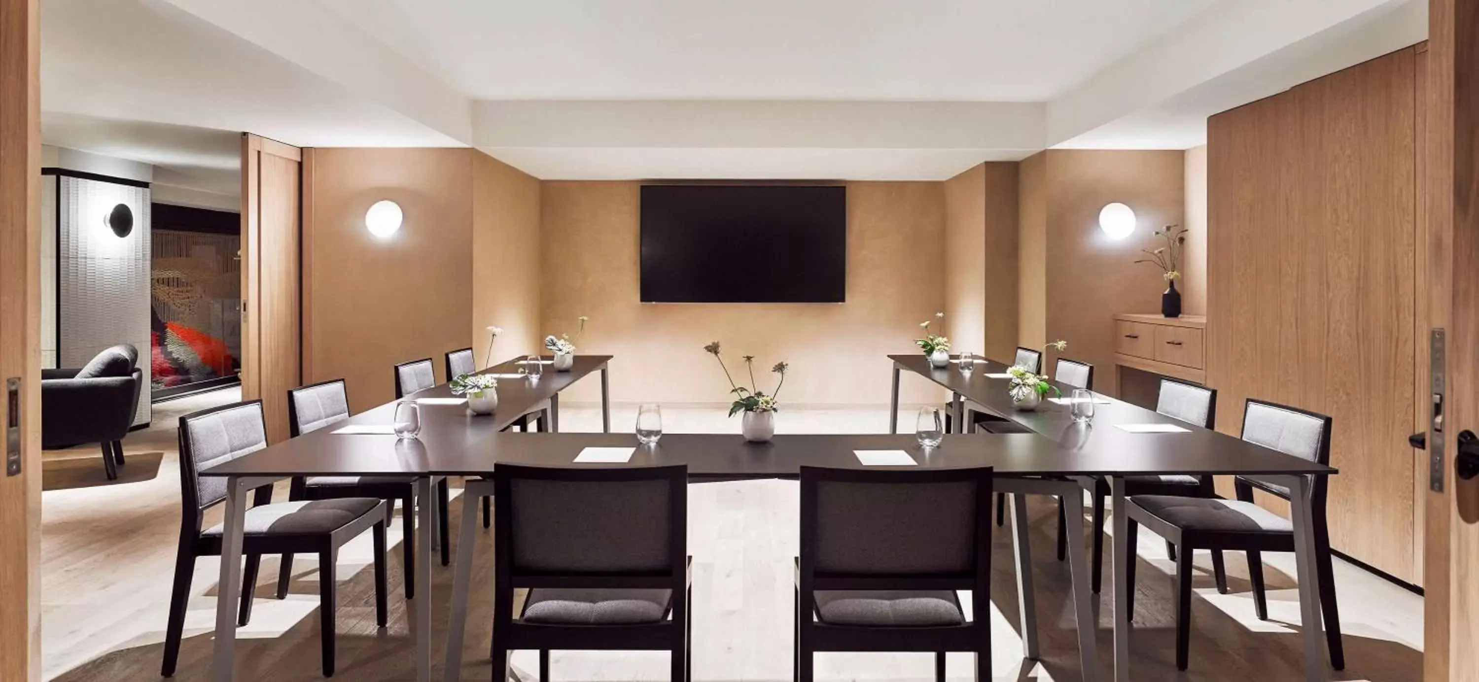 Meeting/conference room in Nobu Hotel Barcelona