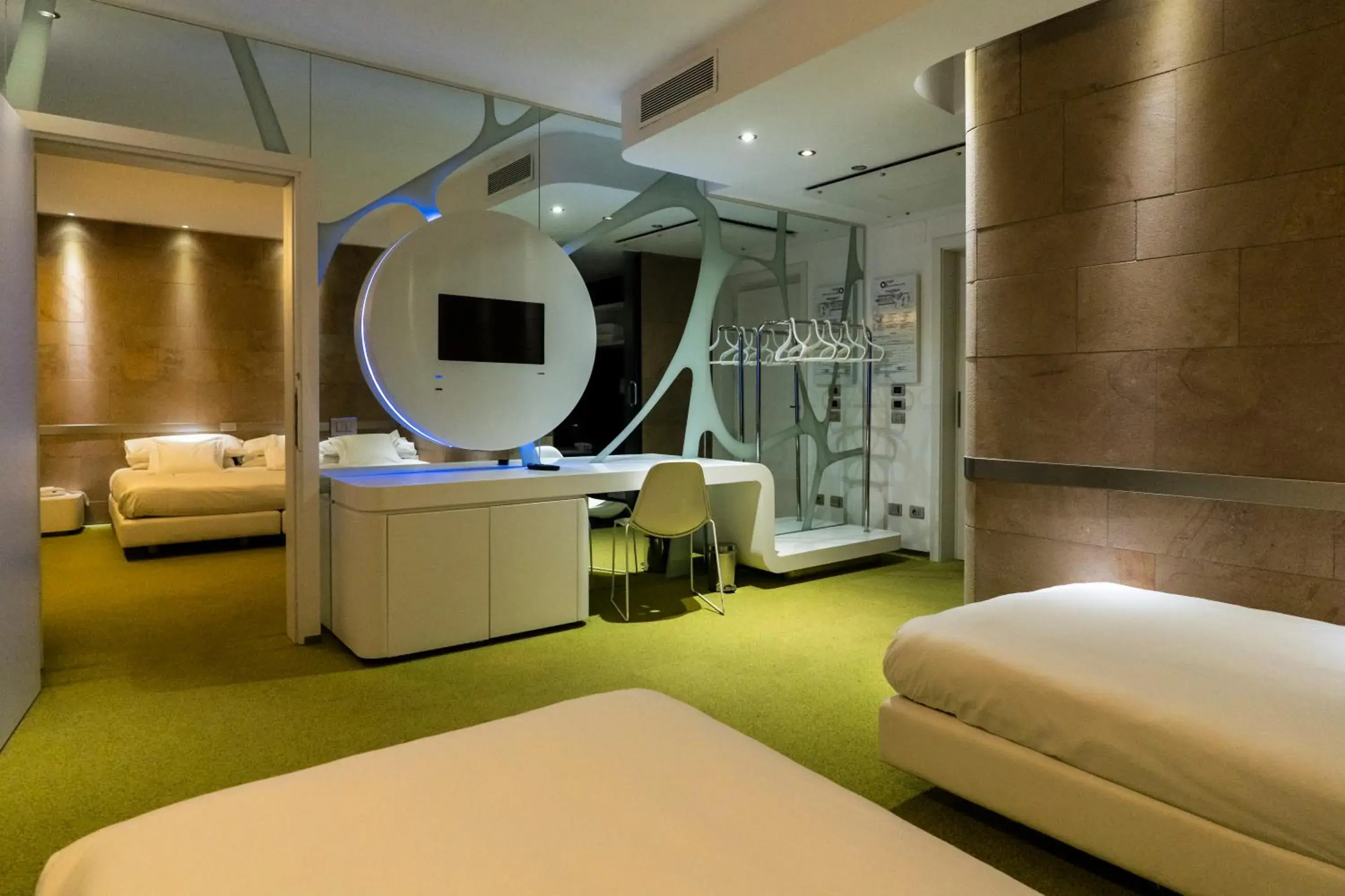 Bedroom, Bed in A Point Arezzo Park Hotel Bedroom, Bed in A Point Arezzo Park Hotel