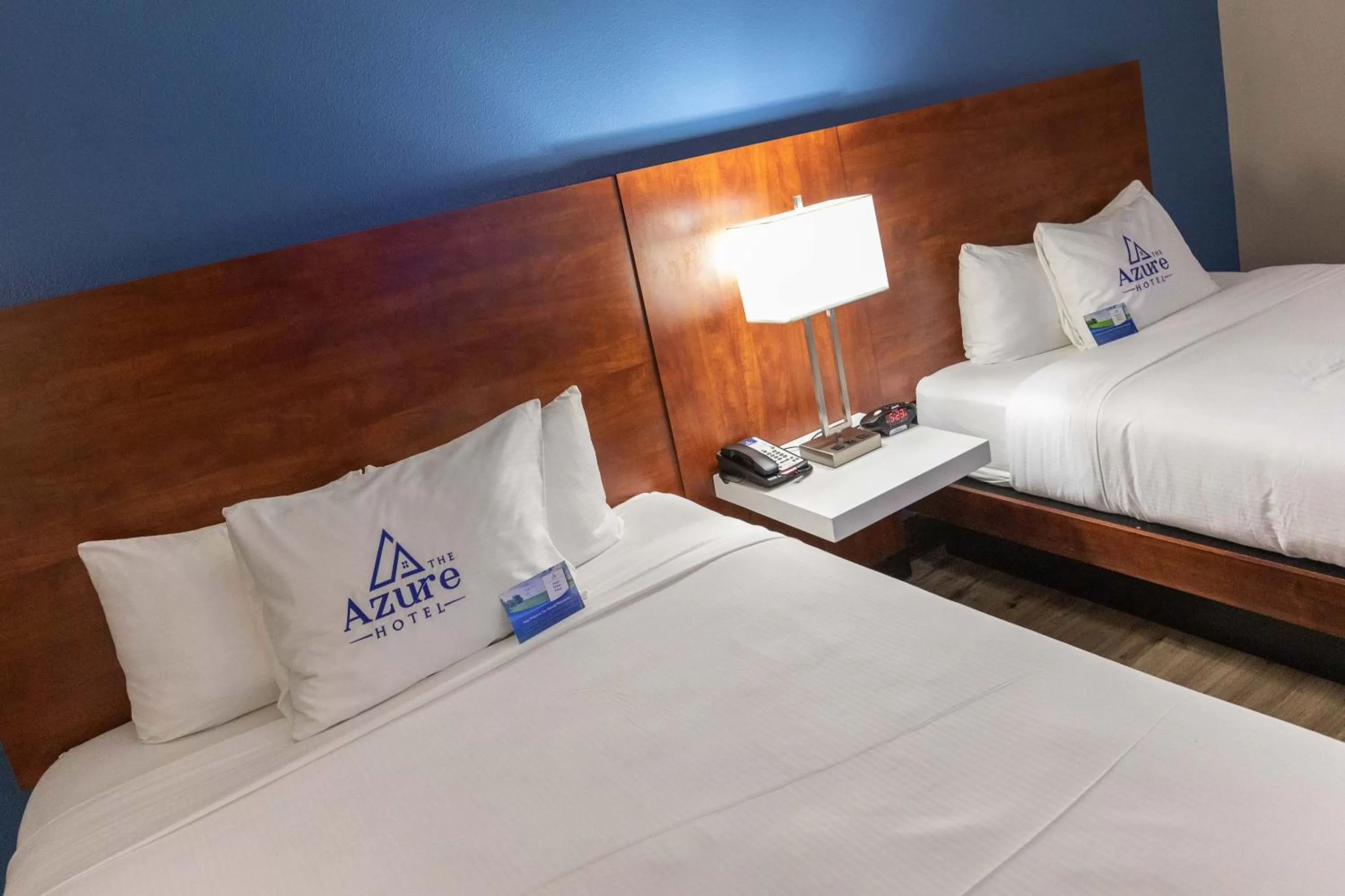 Bed in The Azure Hotel