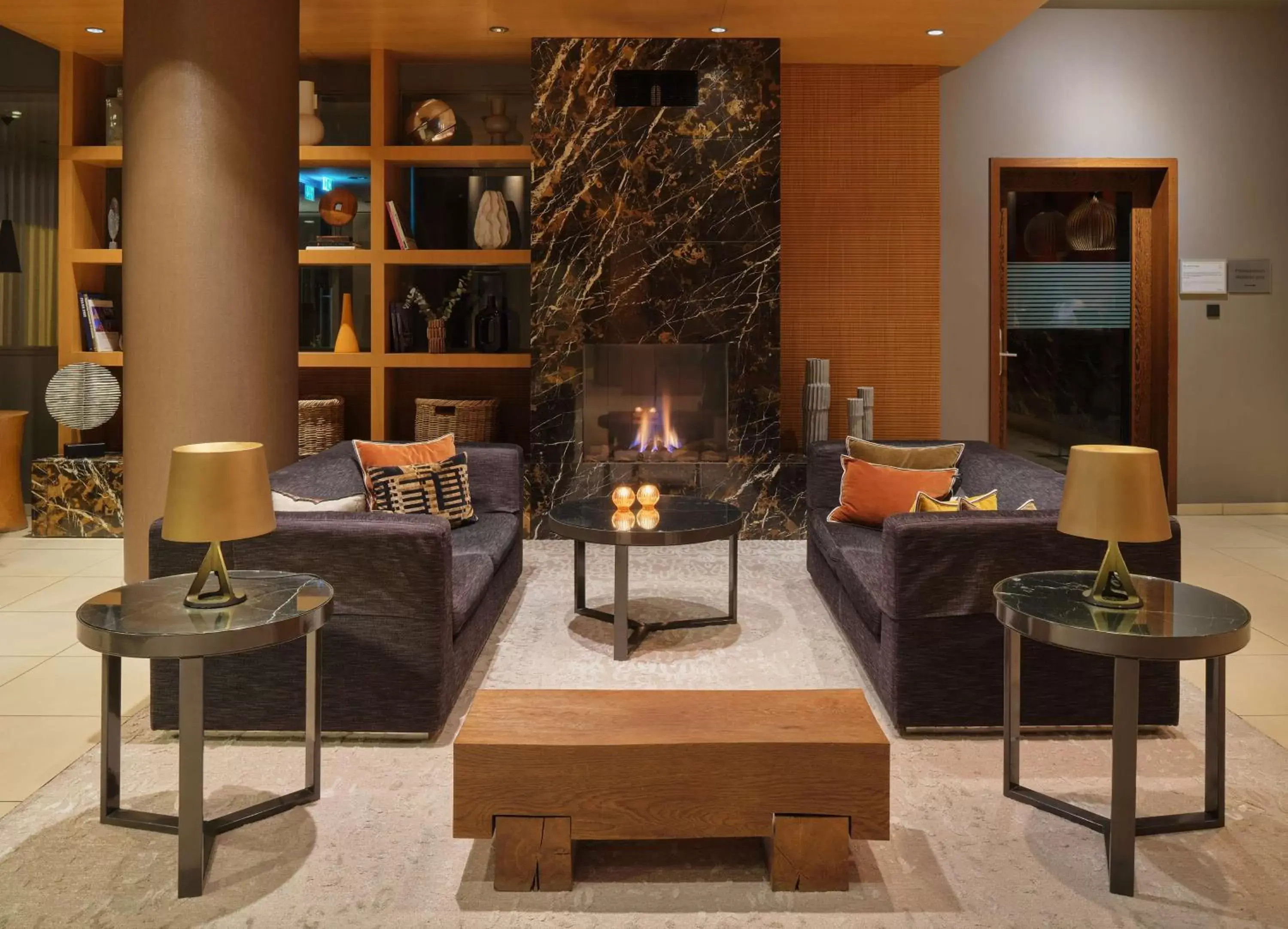 Lobby or reception in Adina Apartment Hotel Frankfurt Neue Oper Lobby or reception in Adina Apartment Hotel Frankfurt Neue Oper