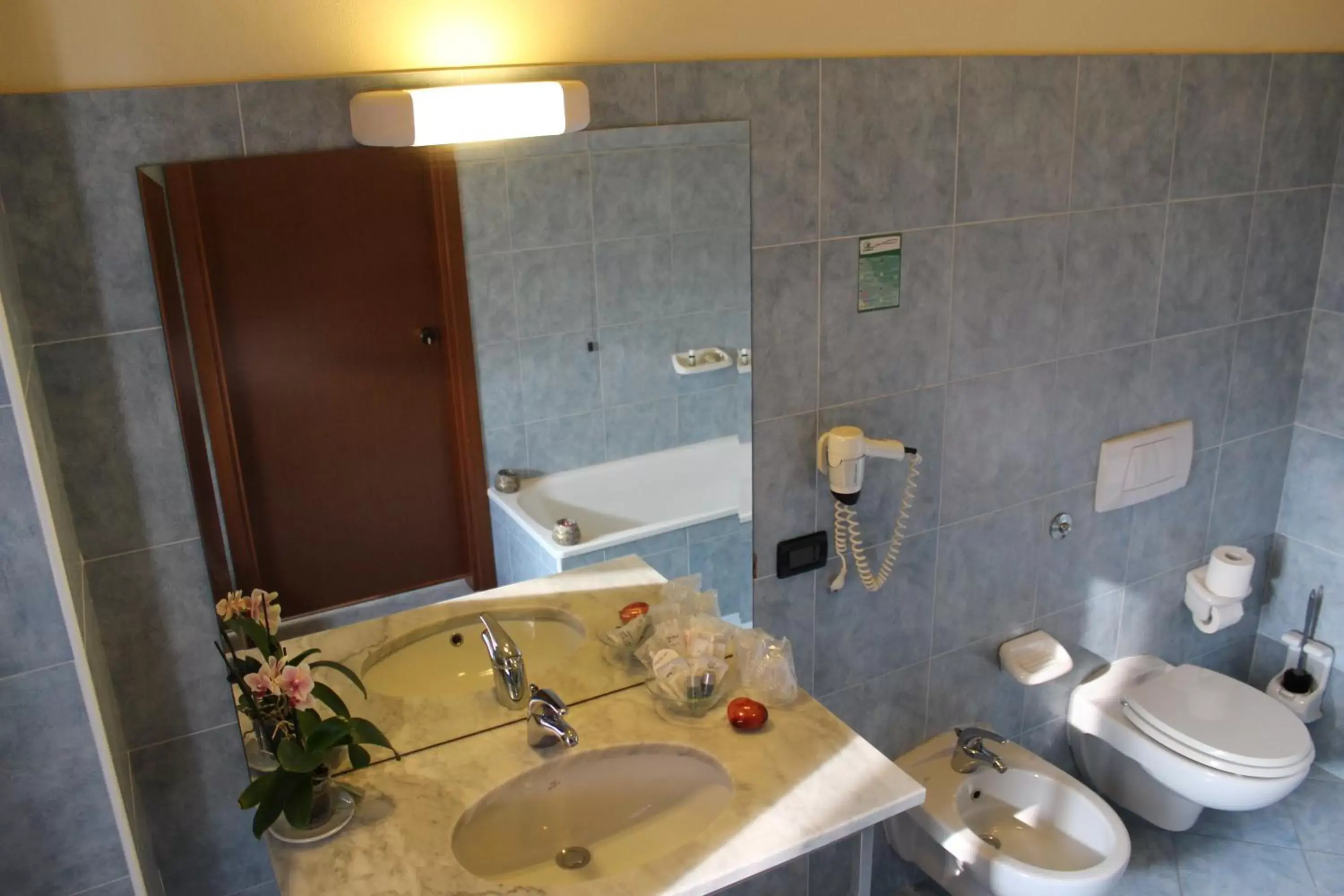 Bathroom in Hotel Il Duca d'Este