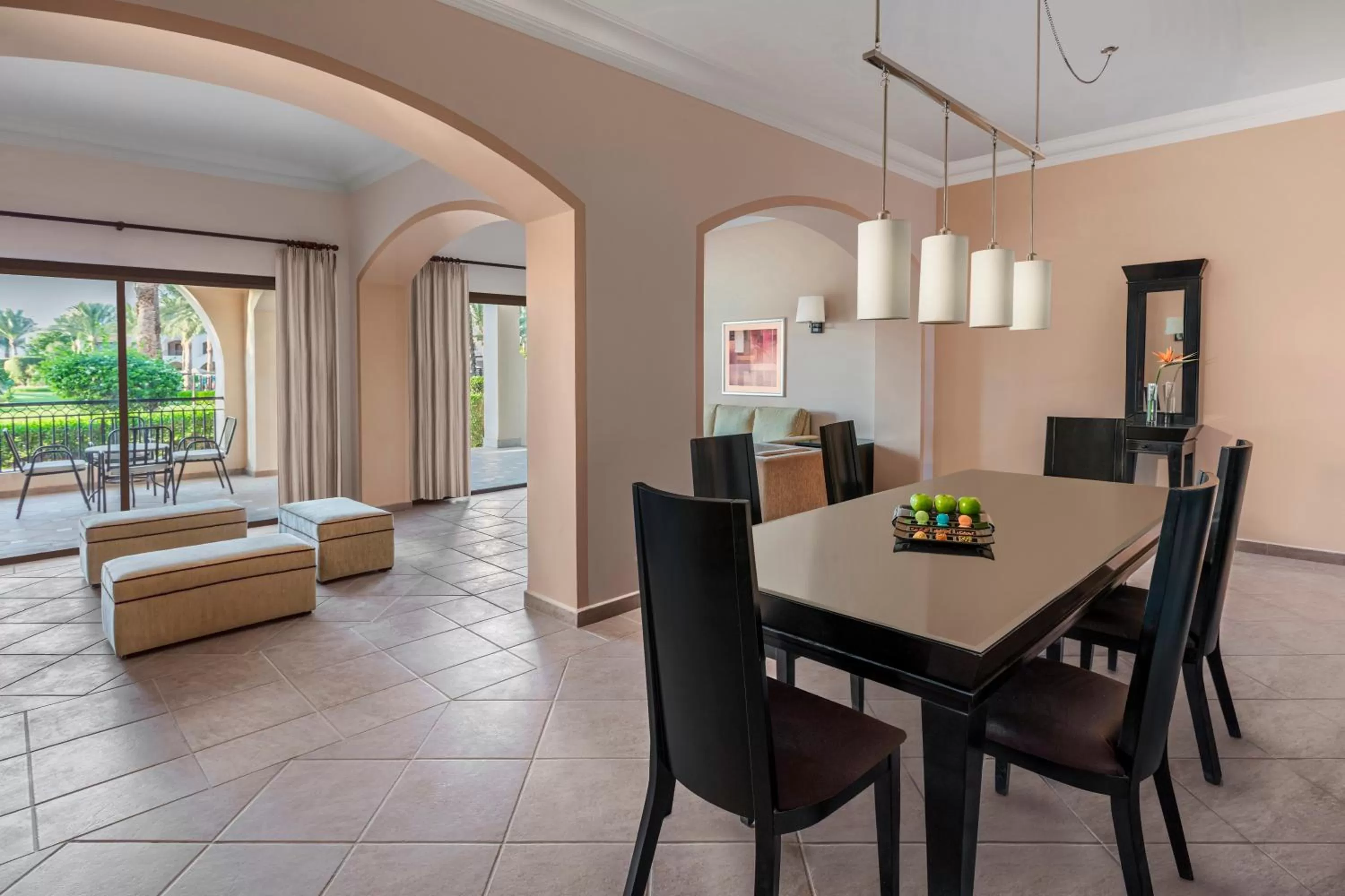 Living room in JAZ Neo Saraya Palms