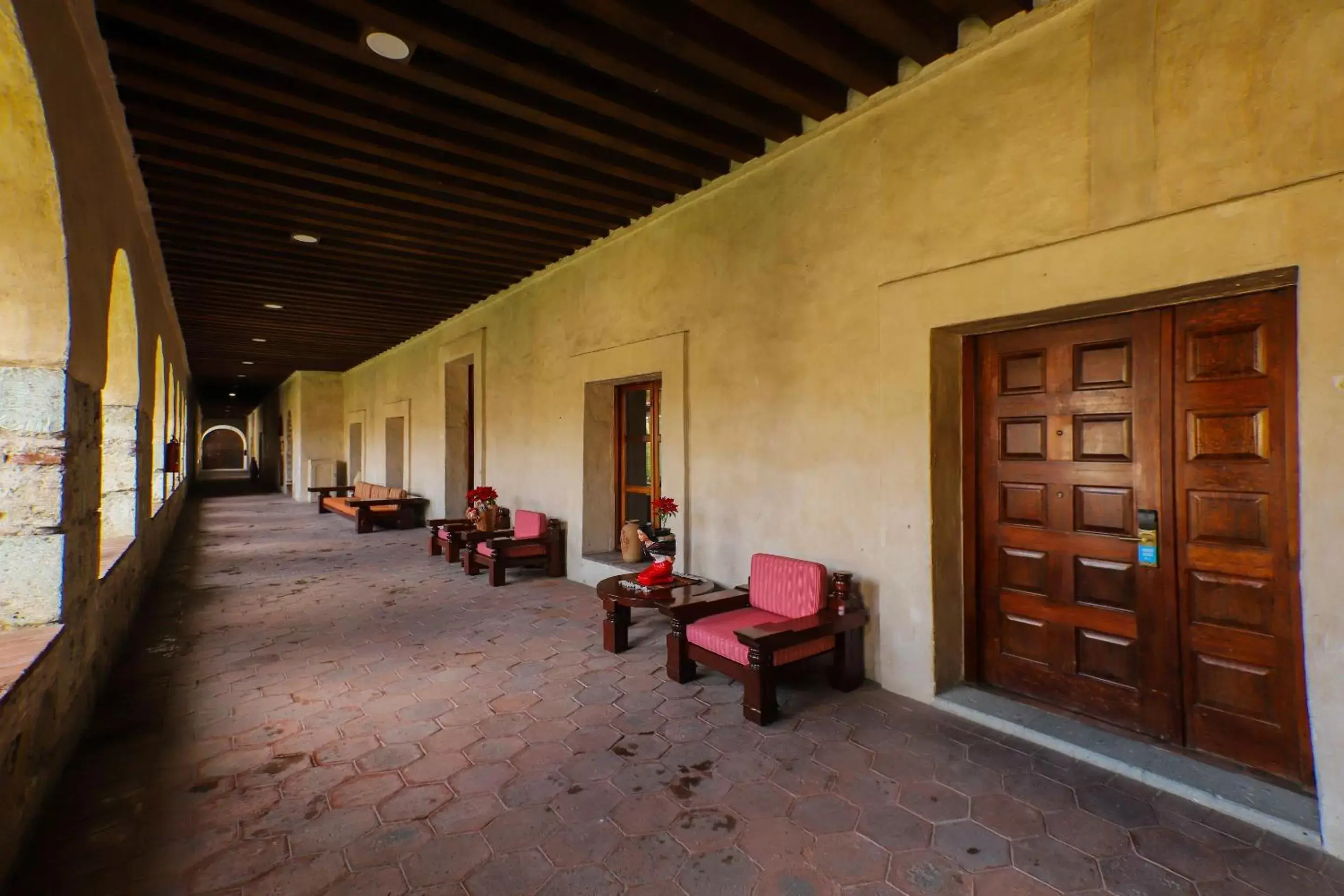Lobby or reception in Quinta Real Oaxaca