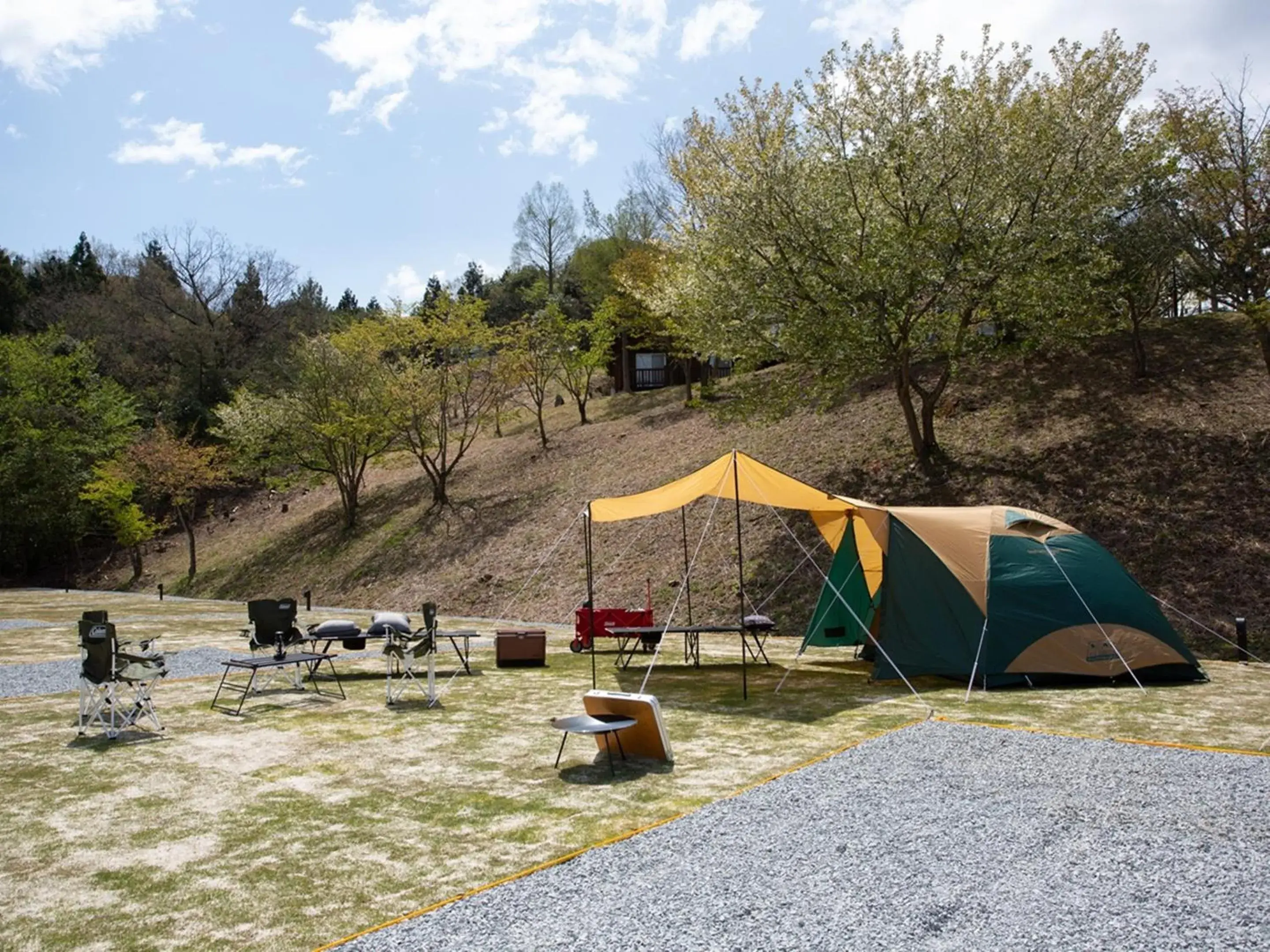 Area and facilities in Matsue Forest Park