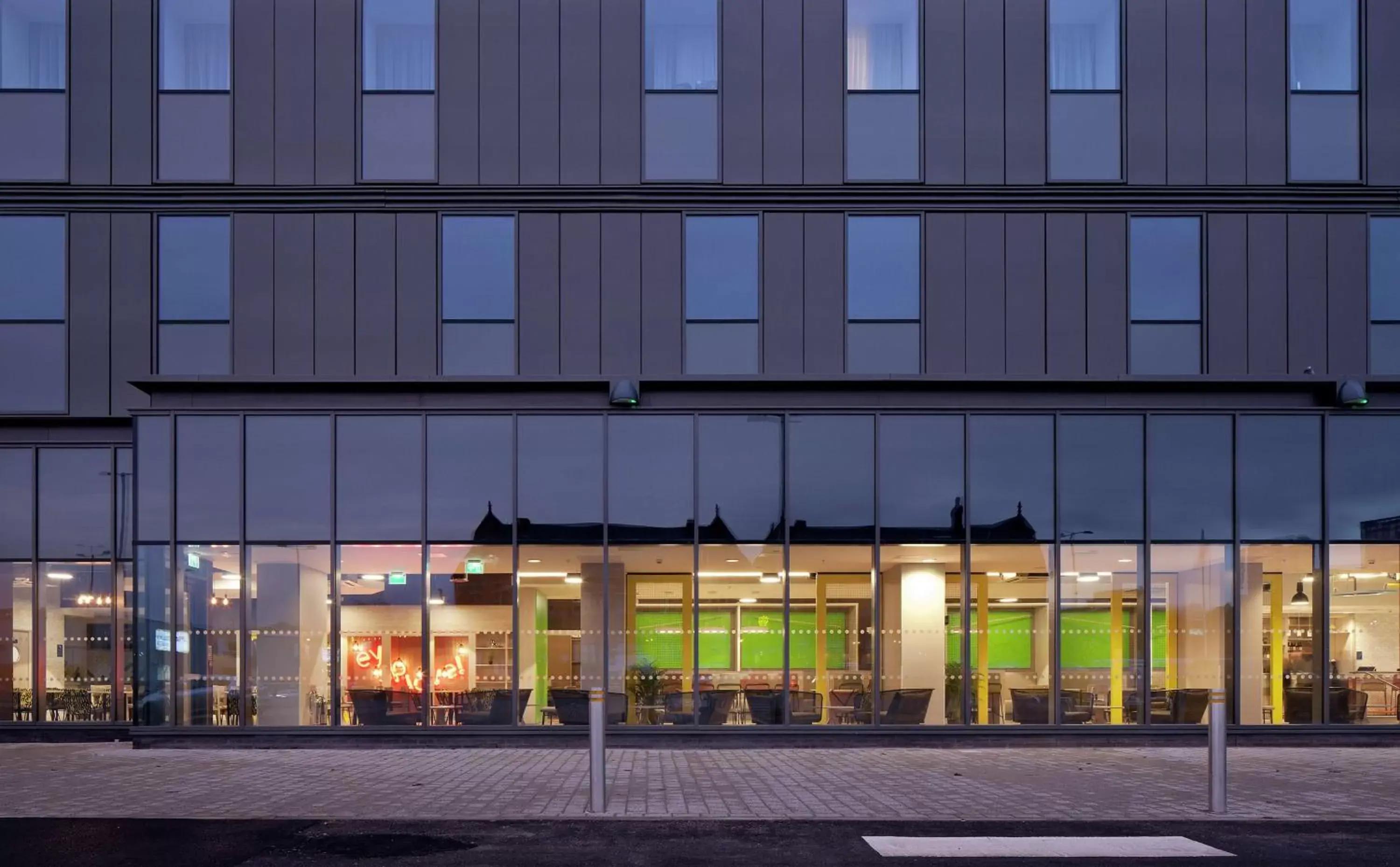 Property building in Hampton By Hilton Leeds City Centre Property building in Hampton By Hilton Leeds City Centre