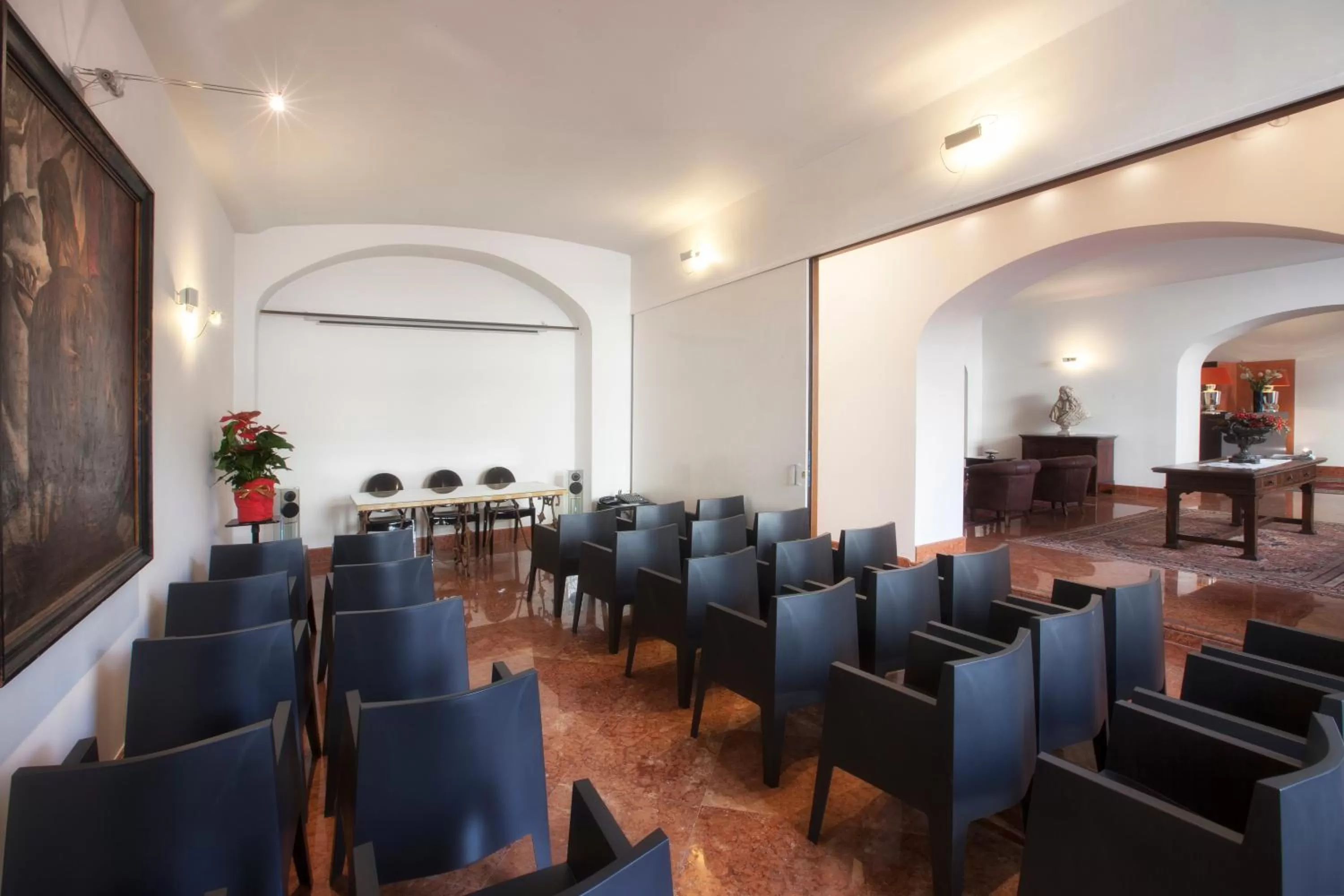 Living room in Palazzo Brunaccini Boutique Hotel