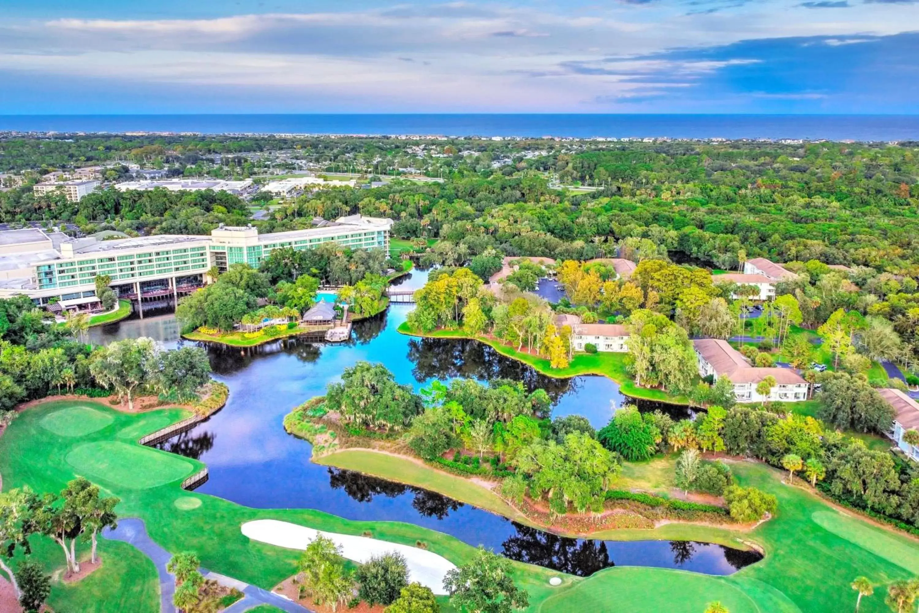 Property building, Bird's-eye View in Sawgrass Marriott Golf Resort & Spa