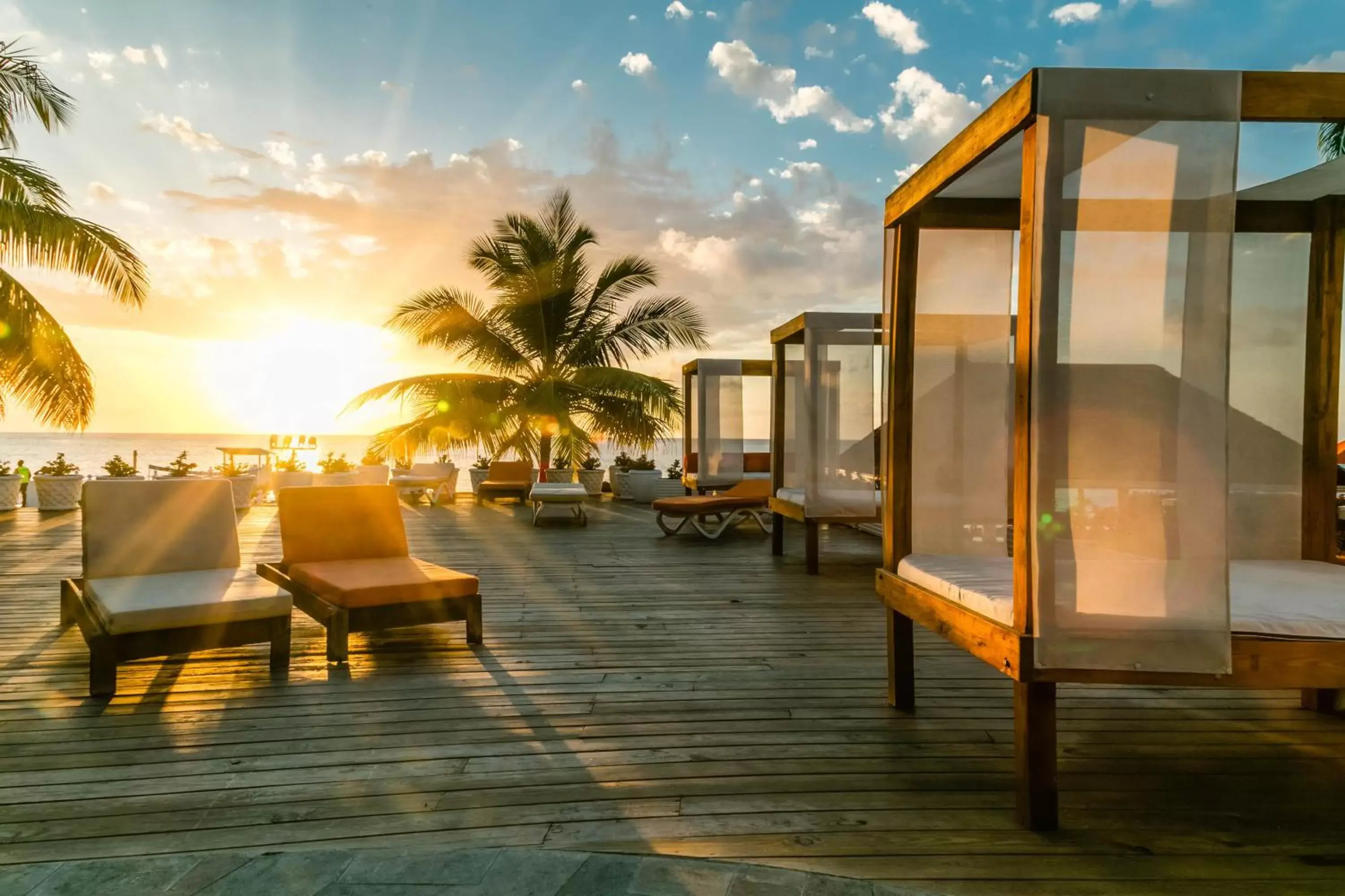 Patio, Sunrise/Sunset in Royal Decameron Montego Beach Resort - ALL INCLUSIVE