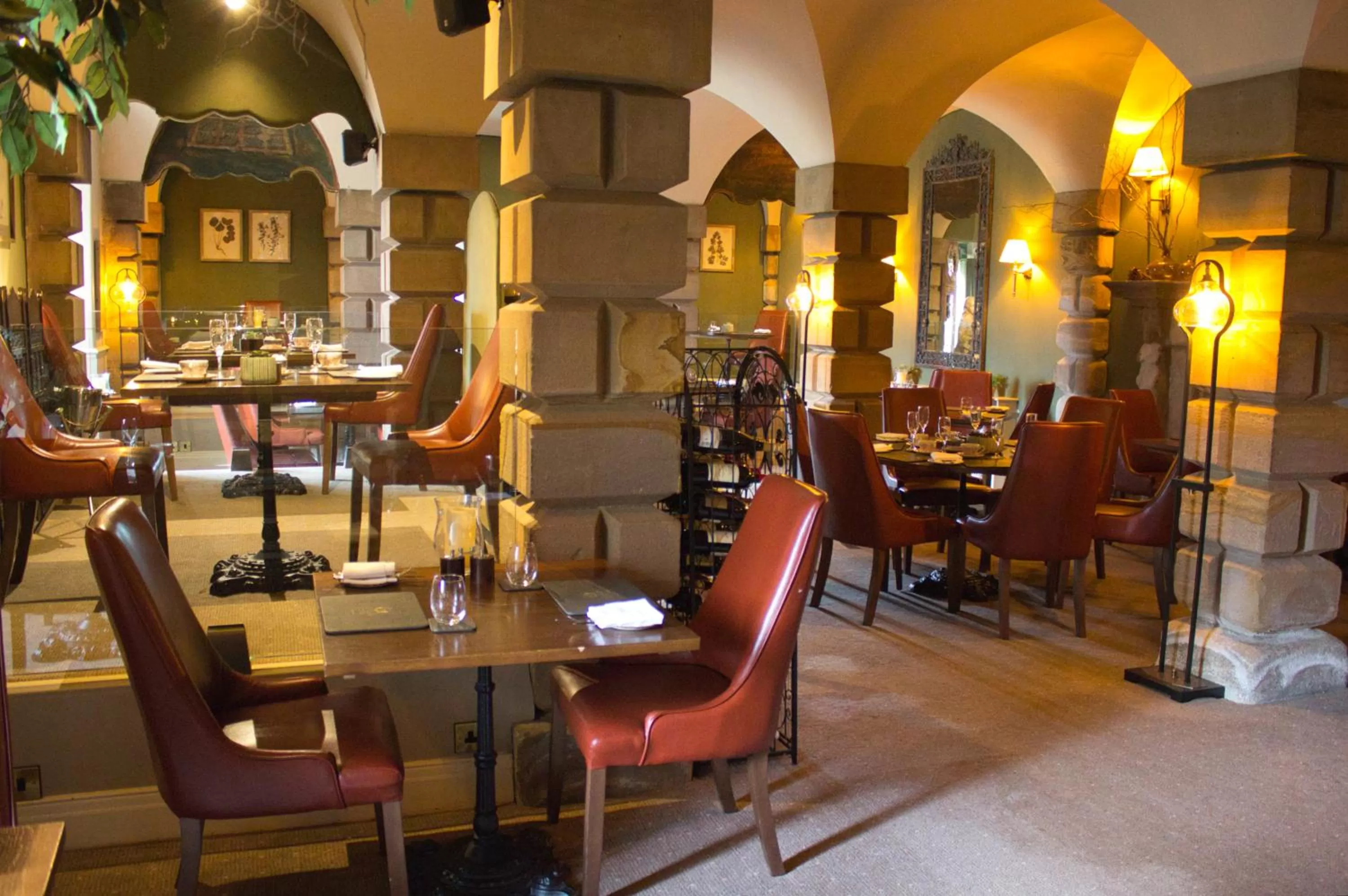 Restaurant/places to eat in Lumley Castle Hotel