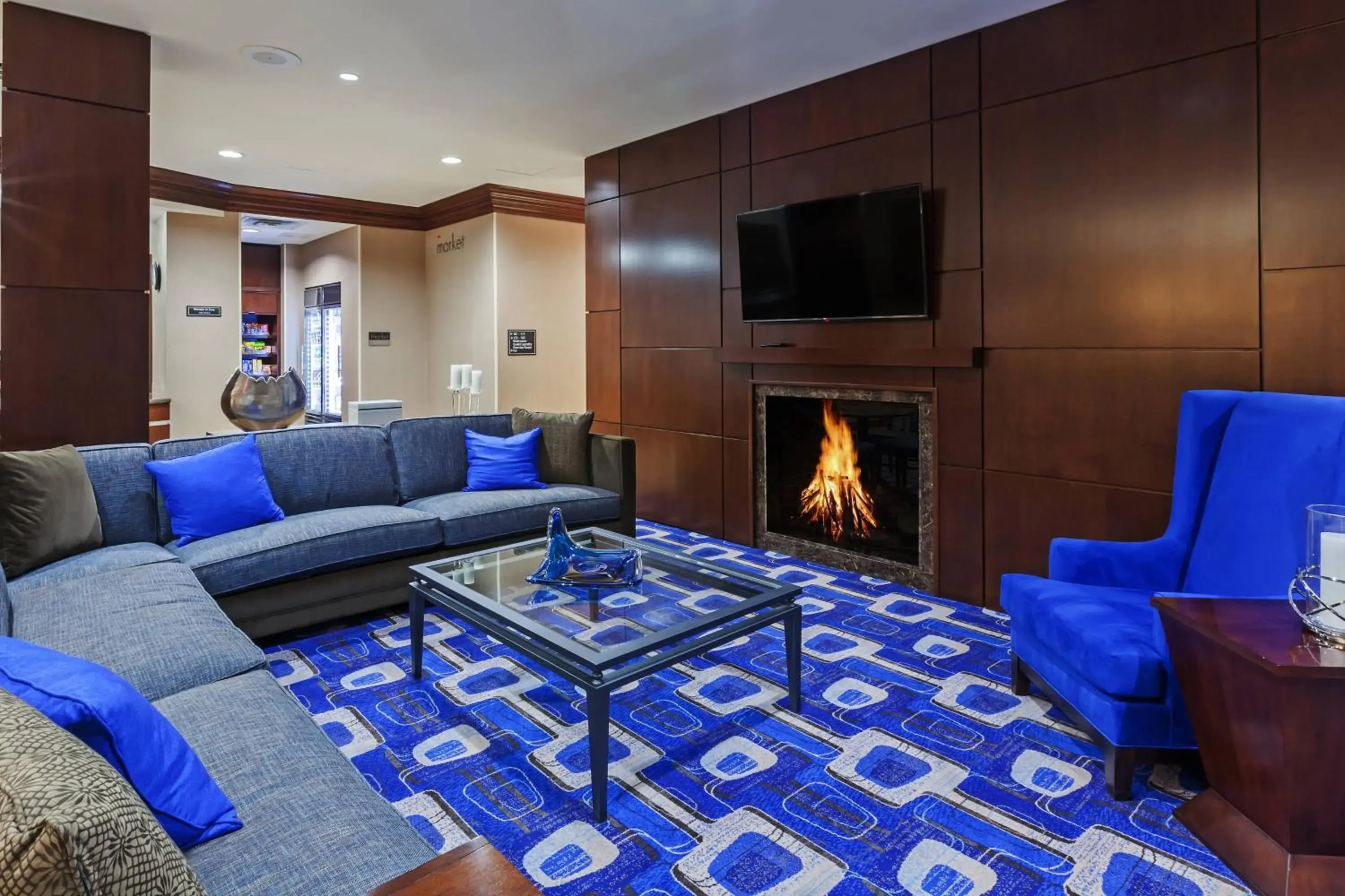 Lobby or reception, Seating Area in Residence Inn by Marriott Austin Northwest/The Domain Area