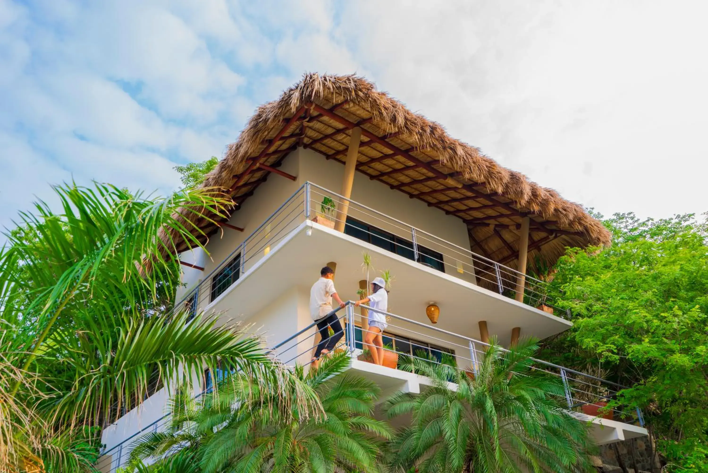 Balcony/Terrace, Property Building in Hotel Casa Justina