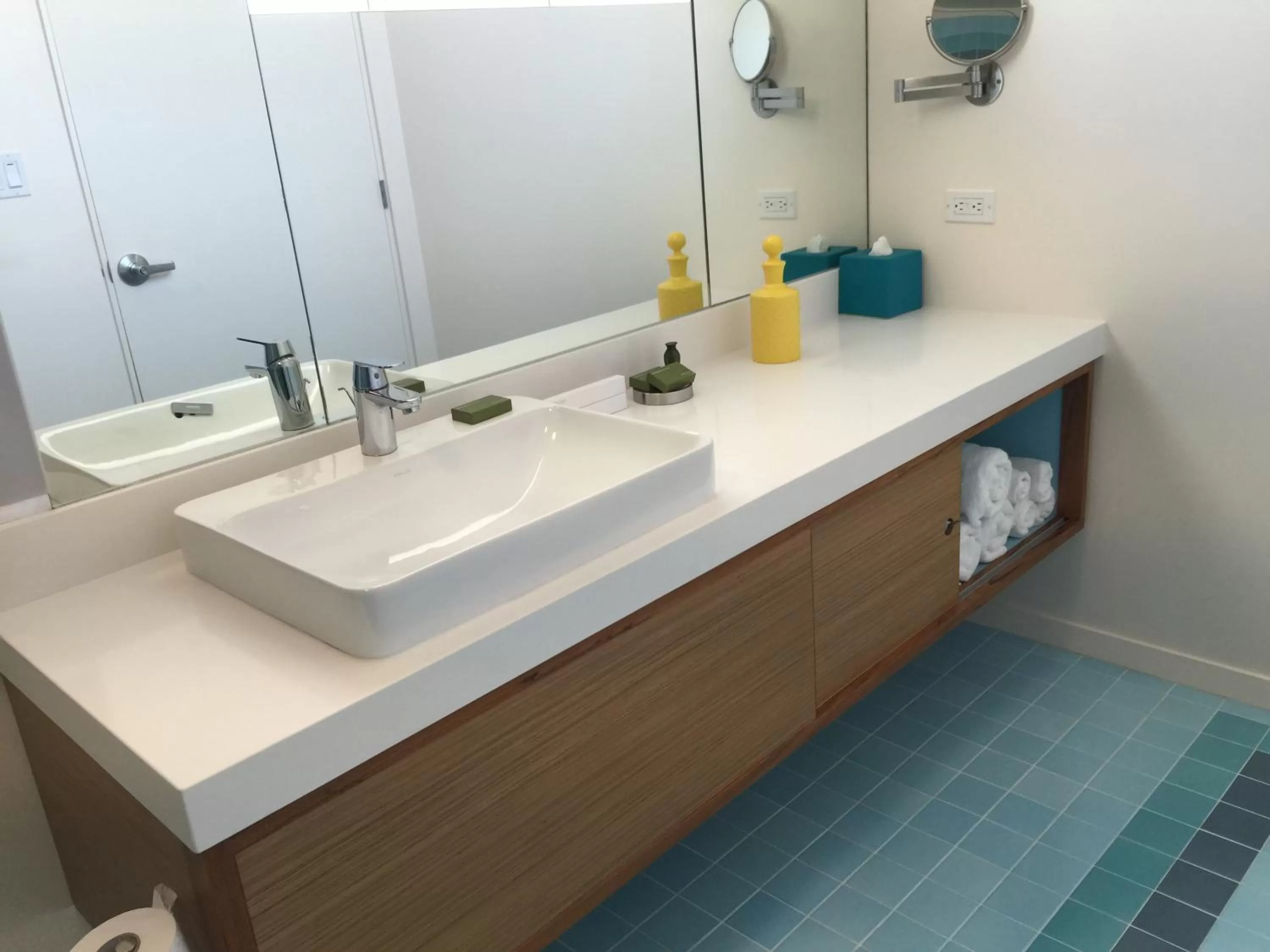 Bathroom in The Beverly Laurel Hotel at West Hollywood